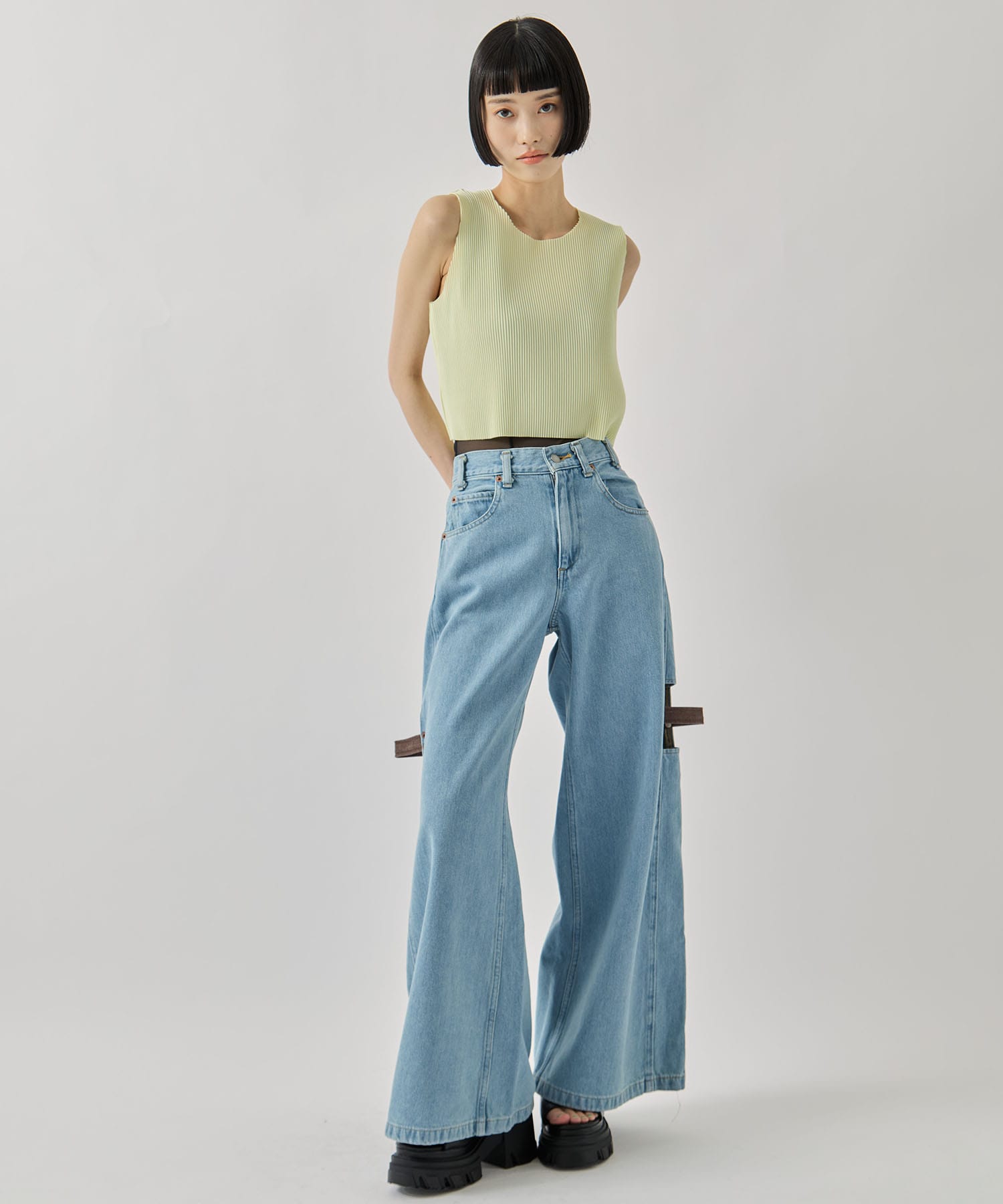 GHOST TODO TOP *LONGSLEEVE HIGHNECK +INNER kotohayokozawa