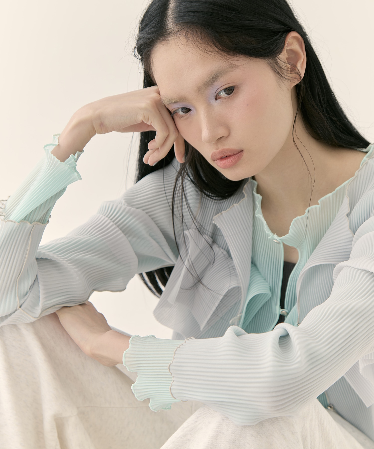 別注 SHEER CARDIGAN kotohayokozawa