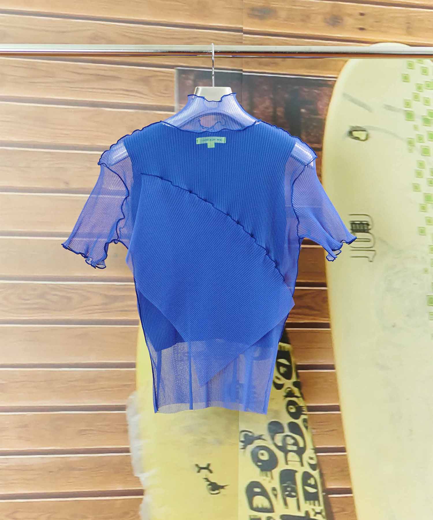 GHOST TODO TOP SHORTSLEEVE HIGHNECK +INNER kotohayokozawa