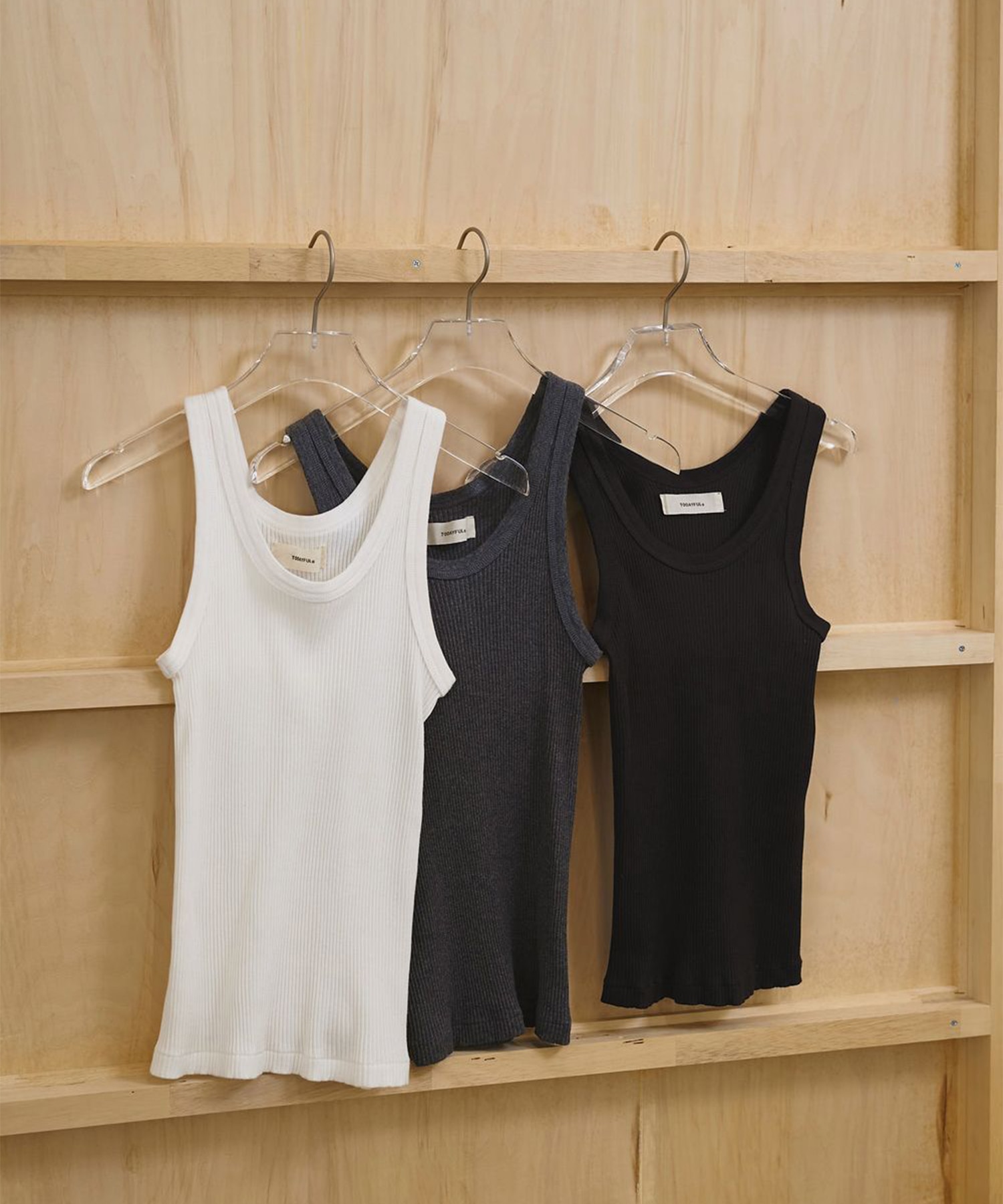 Useful Seamless Rib Tanktop TODAYFUL