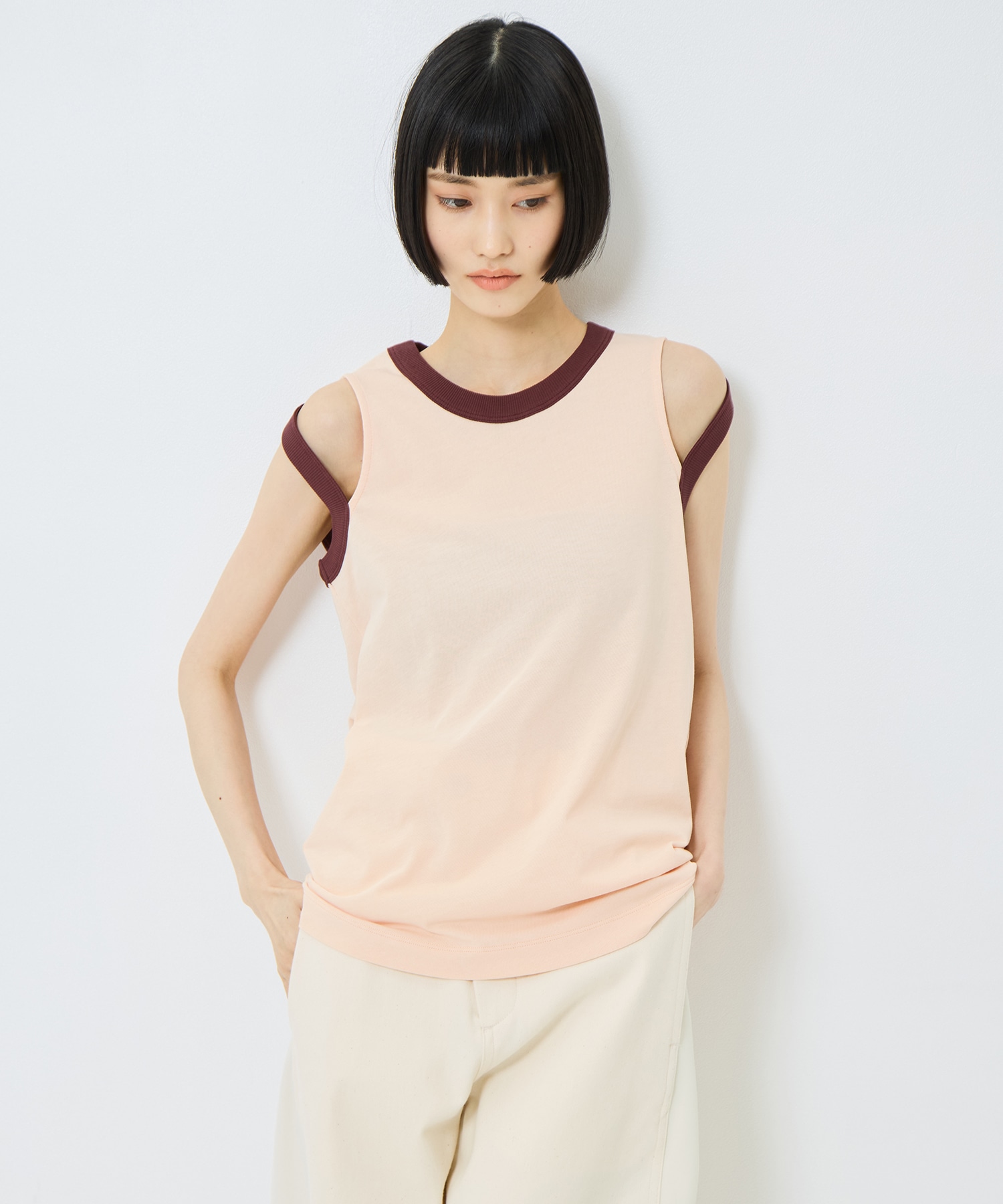 EX.RINGER TANKTOP CINOH