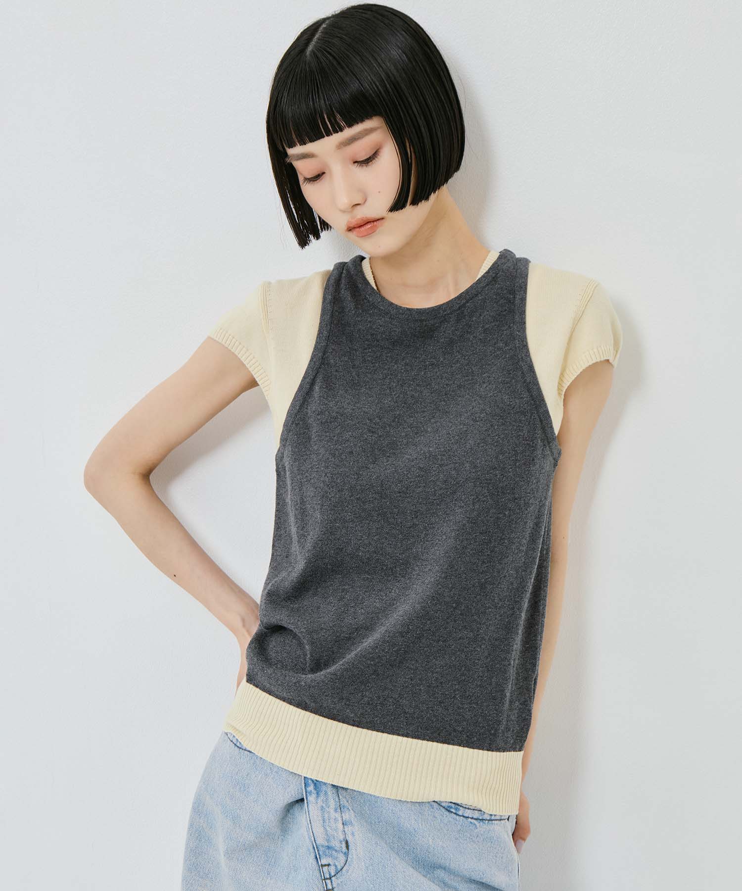 SAP-FK01-1001【レイヤードニット】 AKANE UTSUNOMIYA