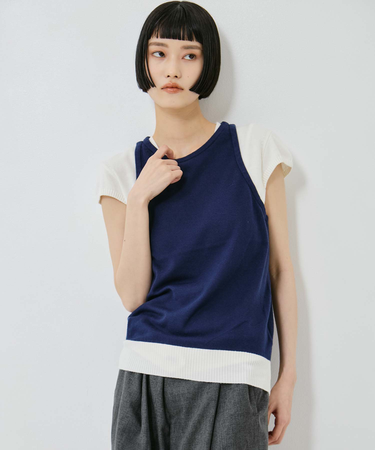 SAP-FK01-1001【レイヤードニット】 AKANE UTSUNOMIYA