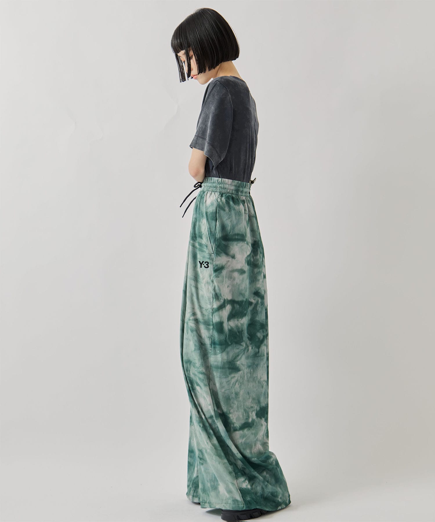 Y3-S26-0000-188/U_RE AOP WIDE PNT MULTCO(GRNカラーPT) Y-3