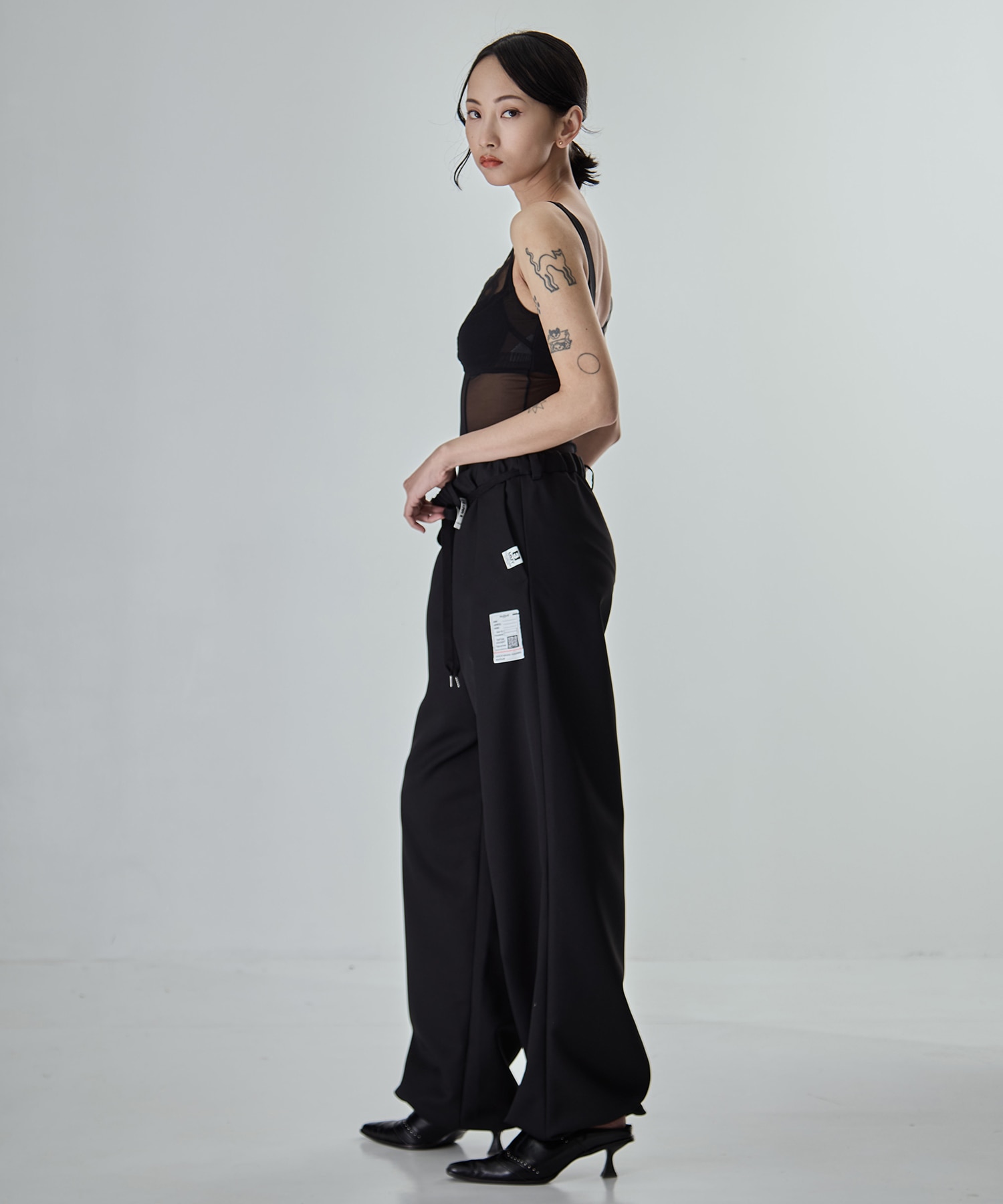 WOOLY TEXTURE EASY TROUSERS Maison MIHARA YASUHIRO