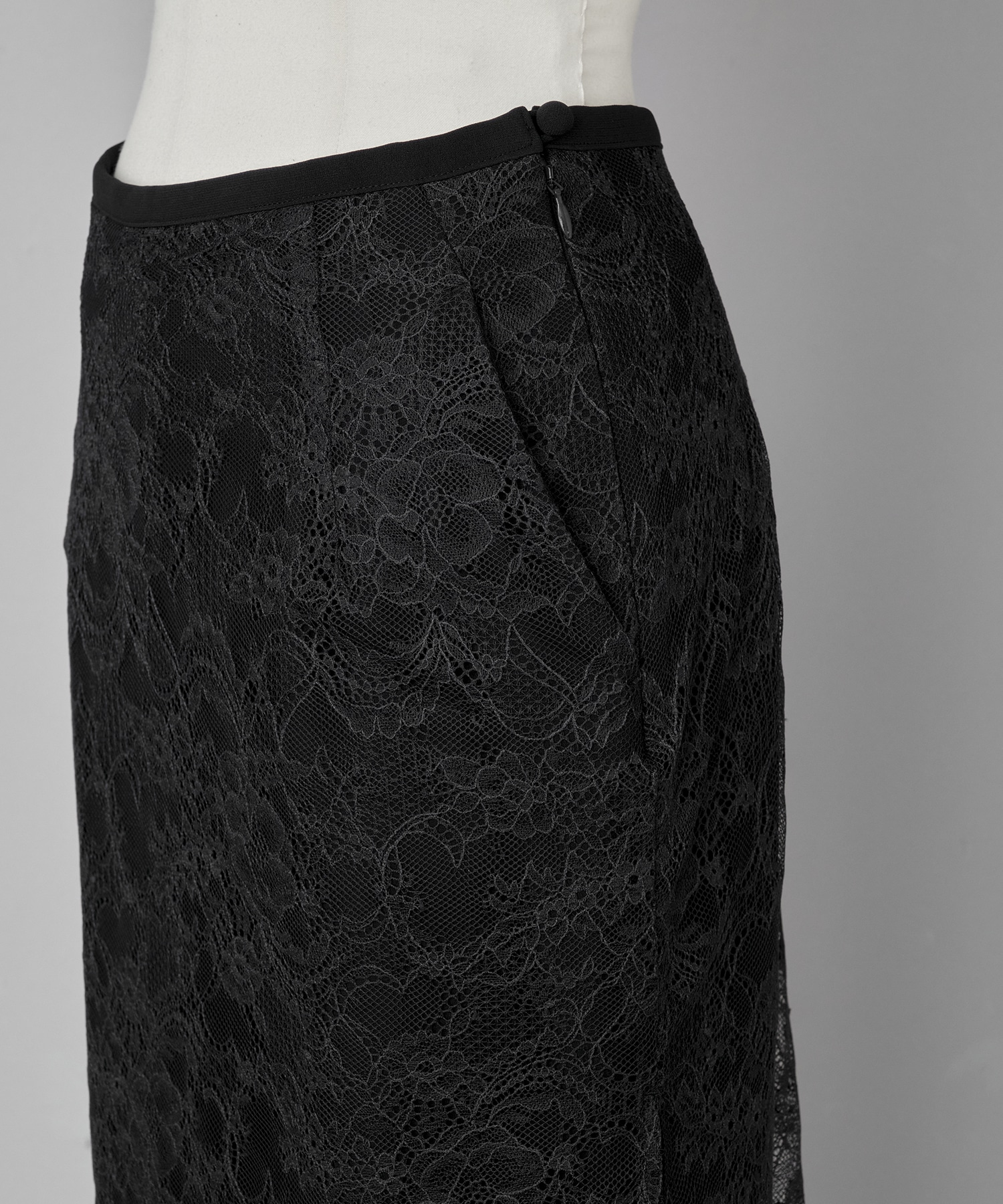 Raschel Lace Layered Trousers Mame Kurogouchi
