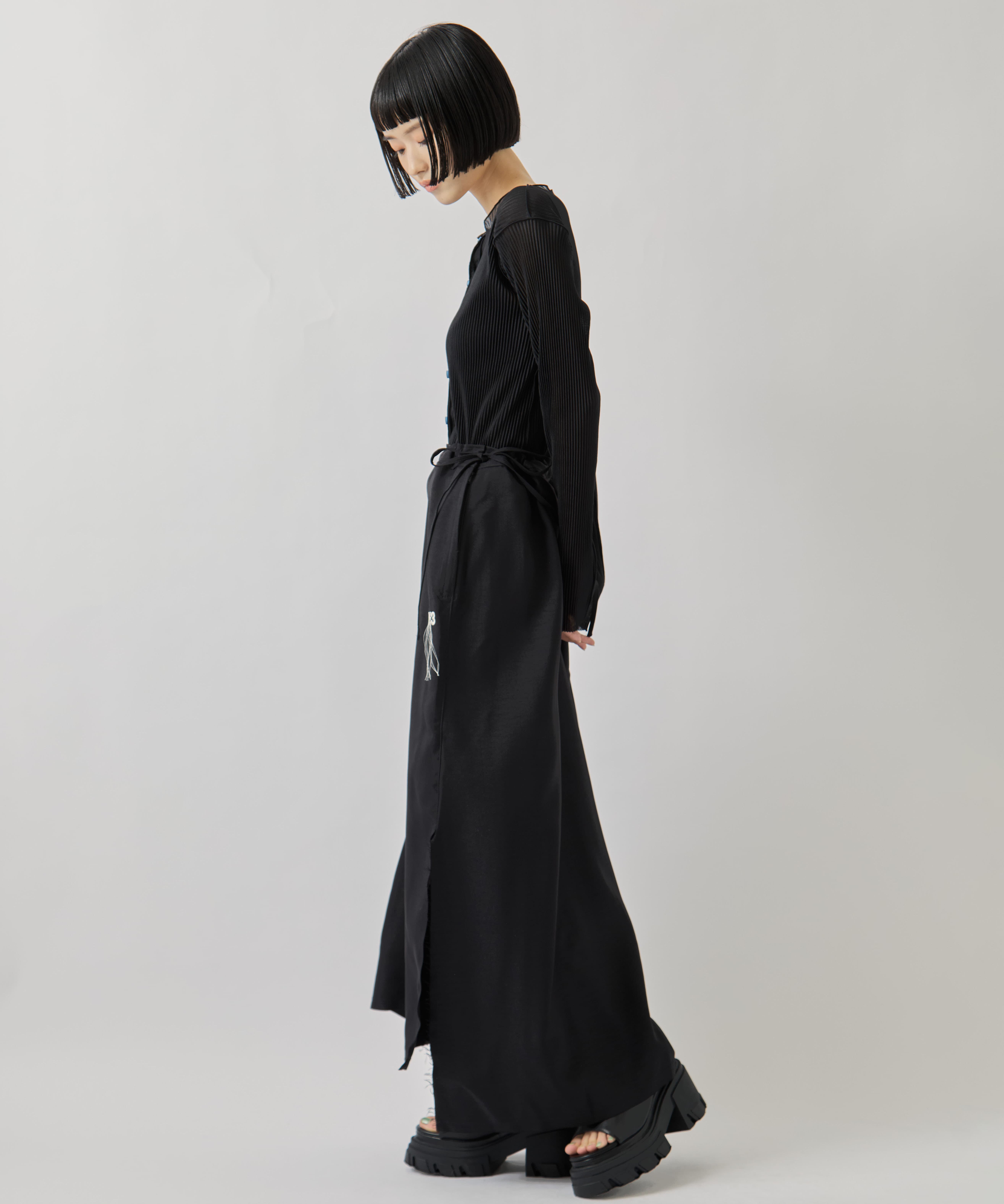 Y3-S26-0000-207/W_SU RC 3S SKIRT BLACK(ロングSK) Y-3