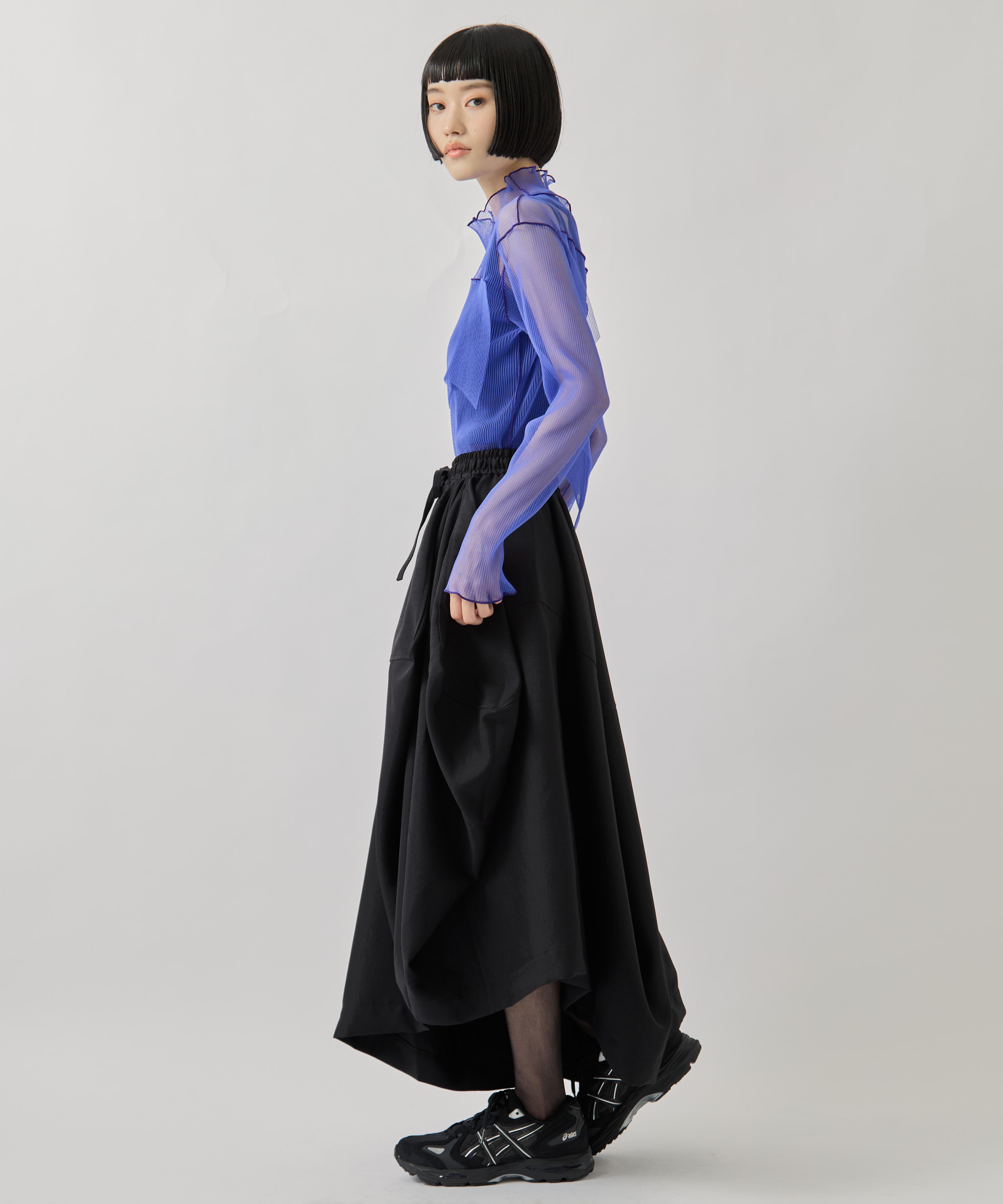 Y3-S26-0000-205/W_SU SKIRT BLACK(バルーンSK) Y-3