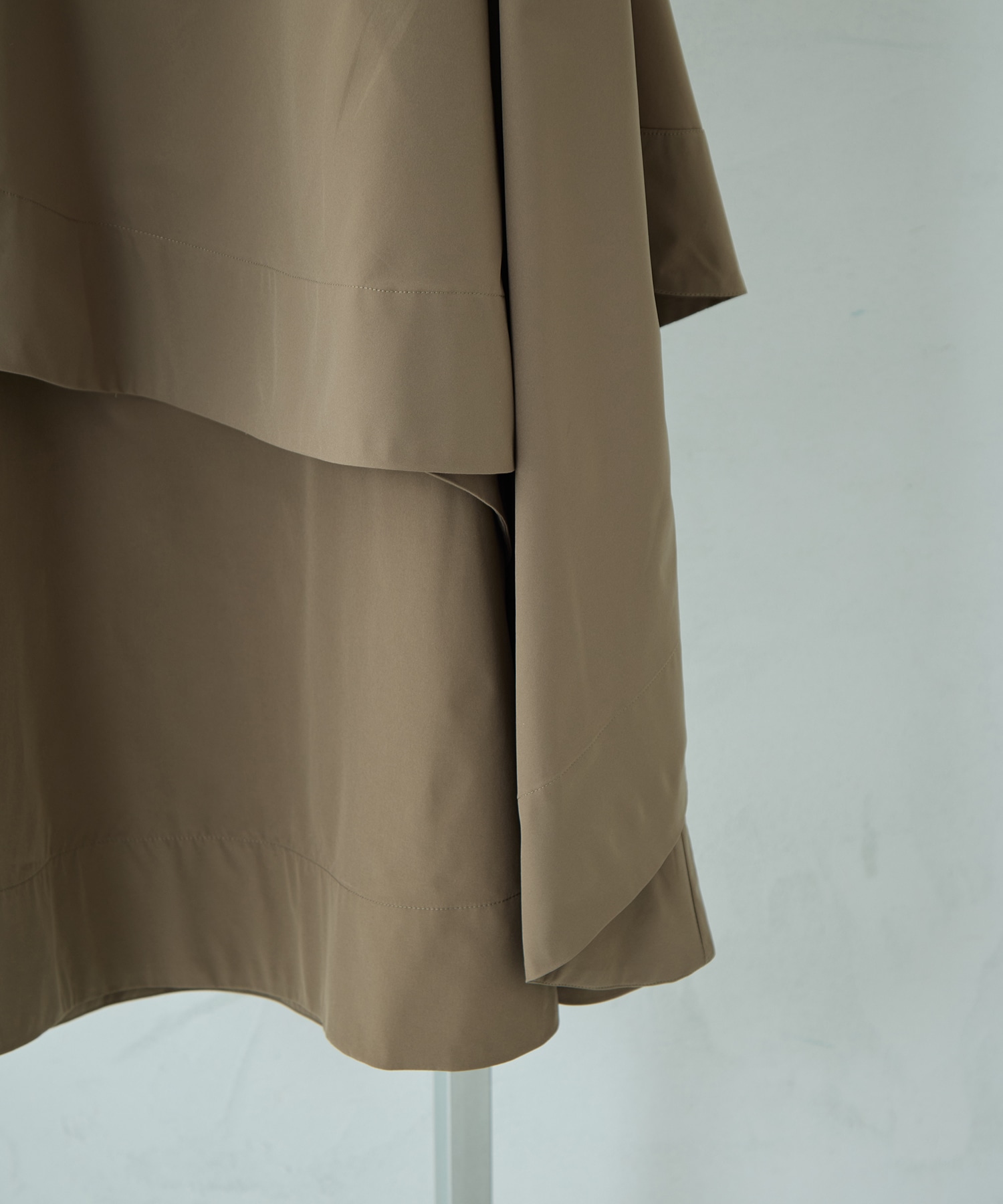 Asymmetry Wrap Layer Skirt STUDIOUS