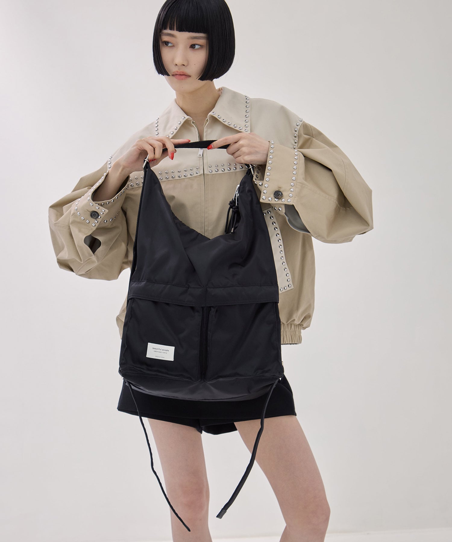 別注nylon 3WAY shoulder bag beautiful people