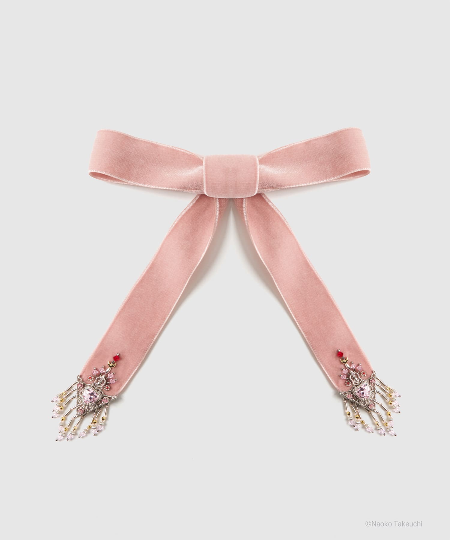 Sailor Chibi Moon crystal silver tip velvet long ribbon tanakadaisuke