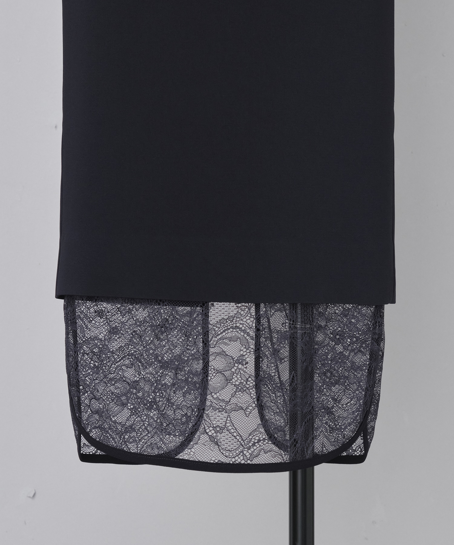 Raschel Lace Layered Skirt Mame Kurogouchi