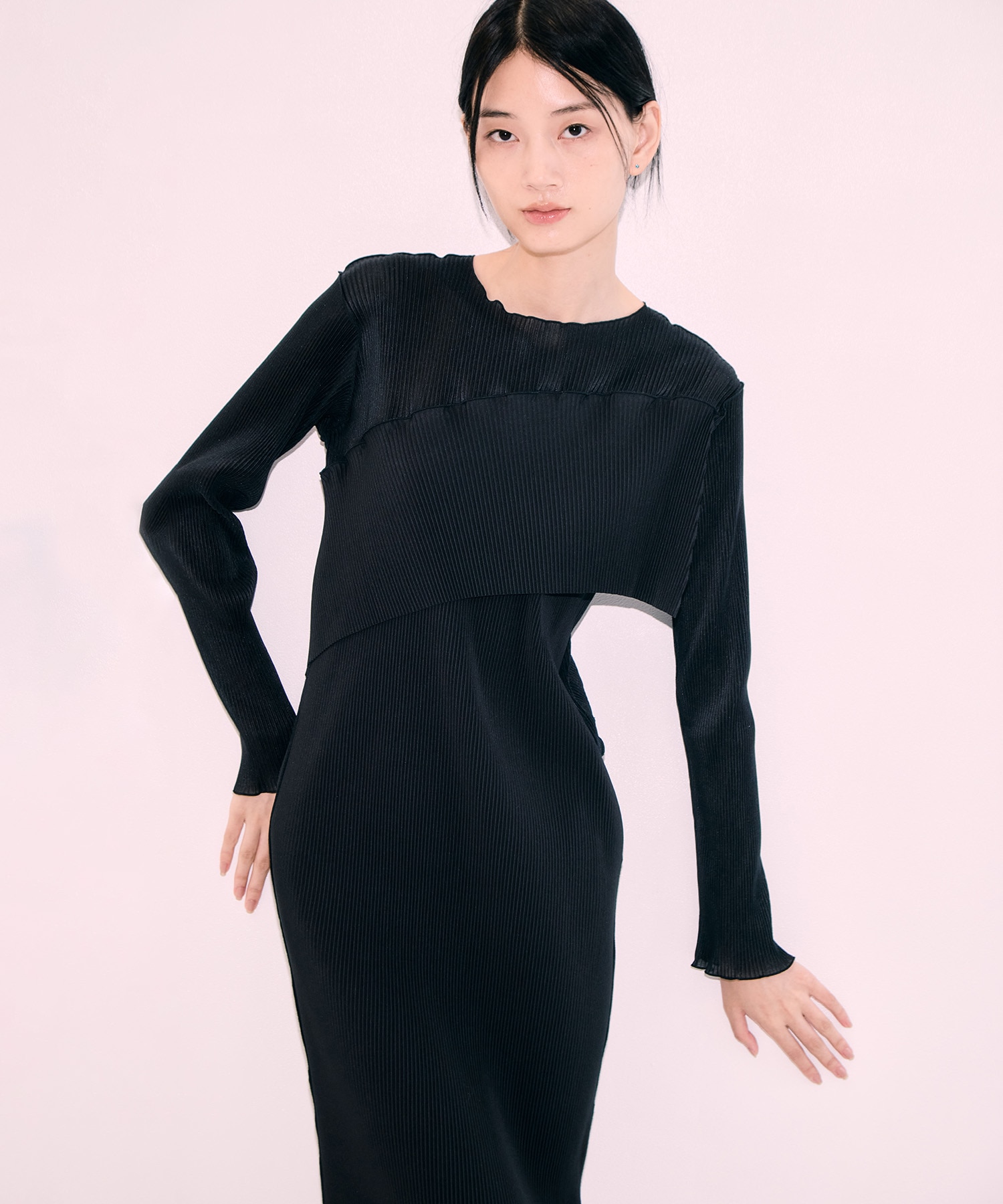 別注 SHEER DOCKING DRESS kotohayokozawa