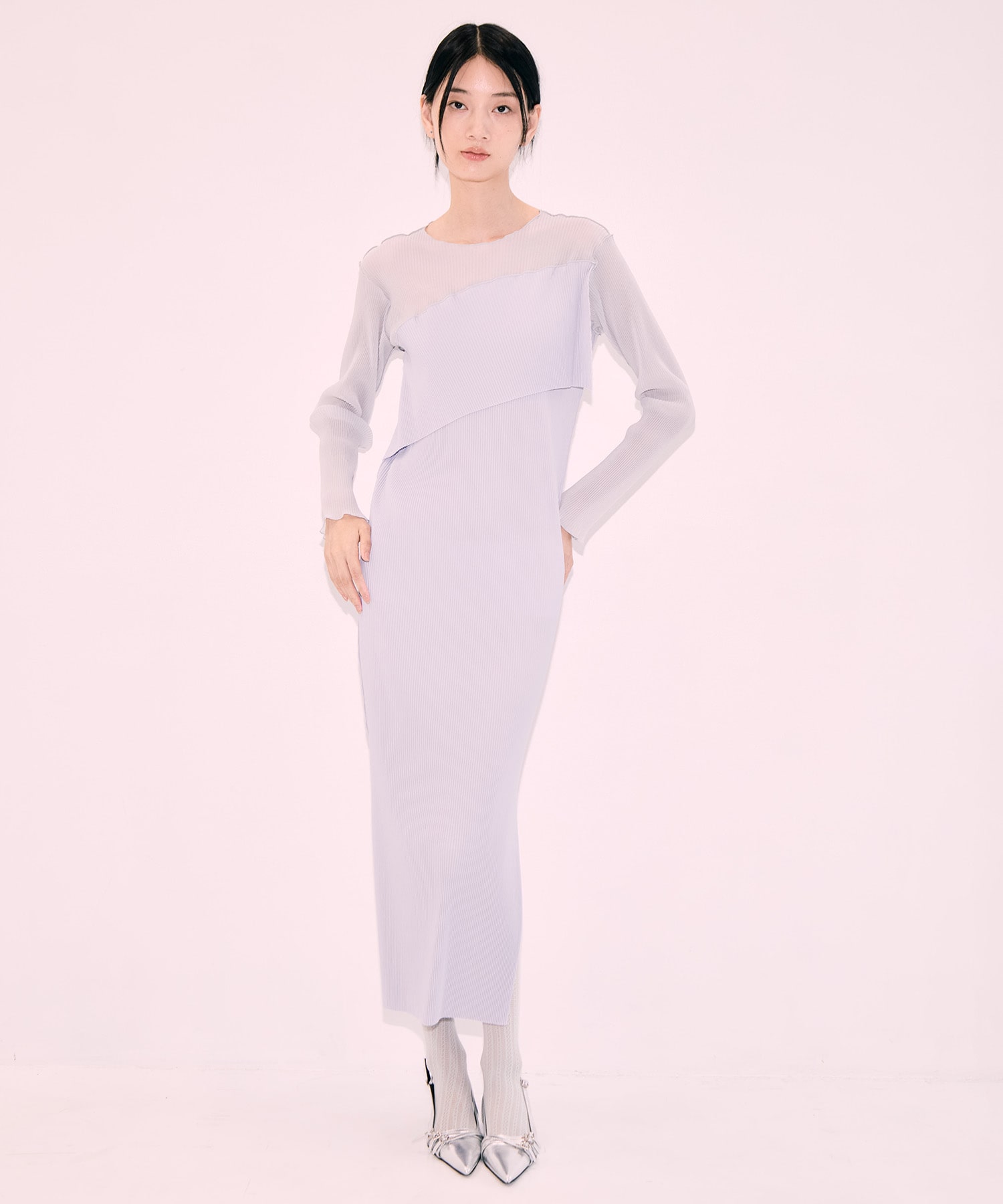 別注 SHEER DOCKING DRESS kotohayokozawa