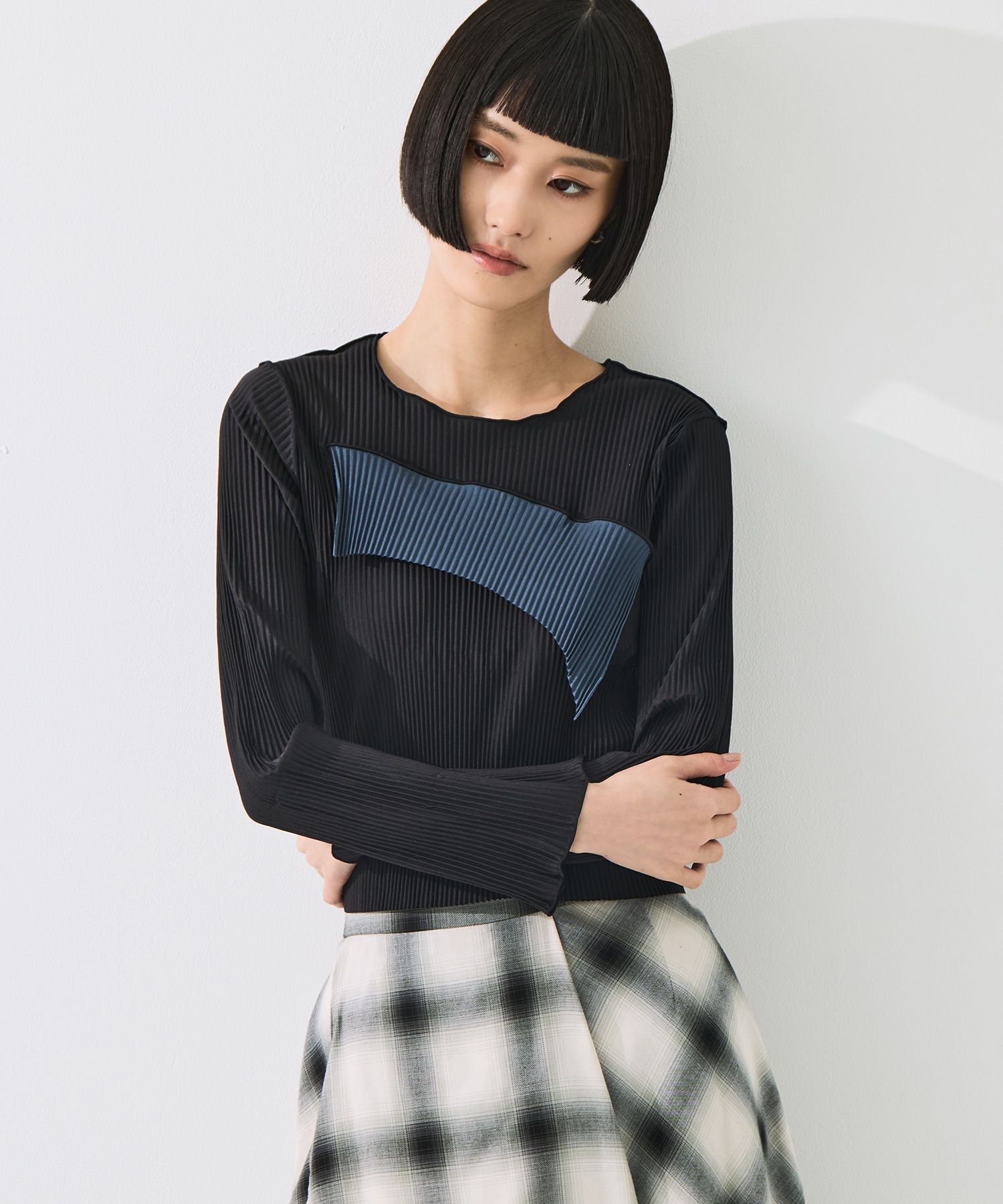 todo TINY WAVE TOP *LONG SLEEVE kotohayokozawa
