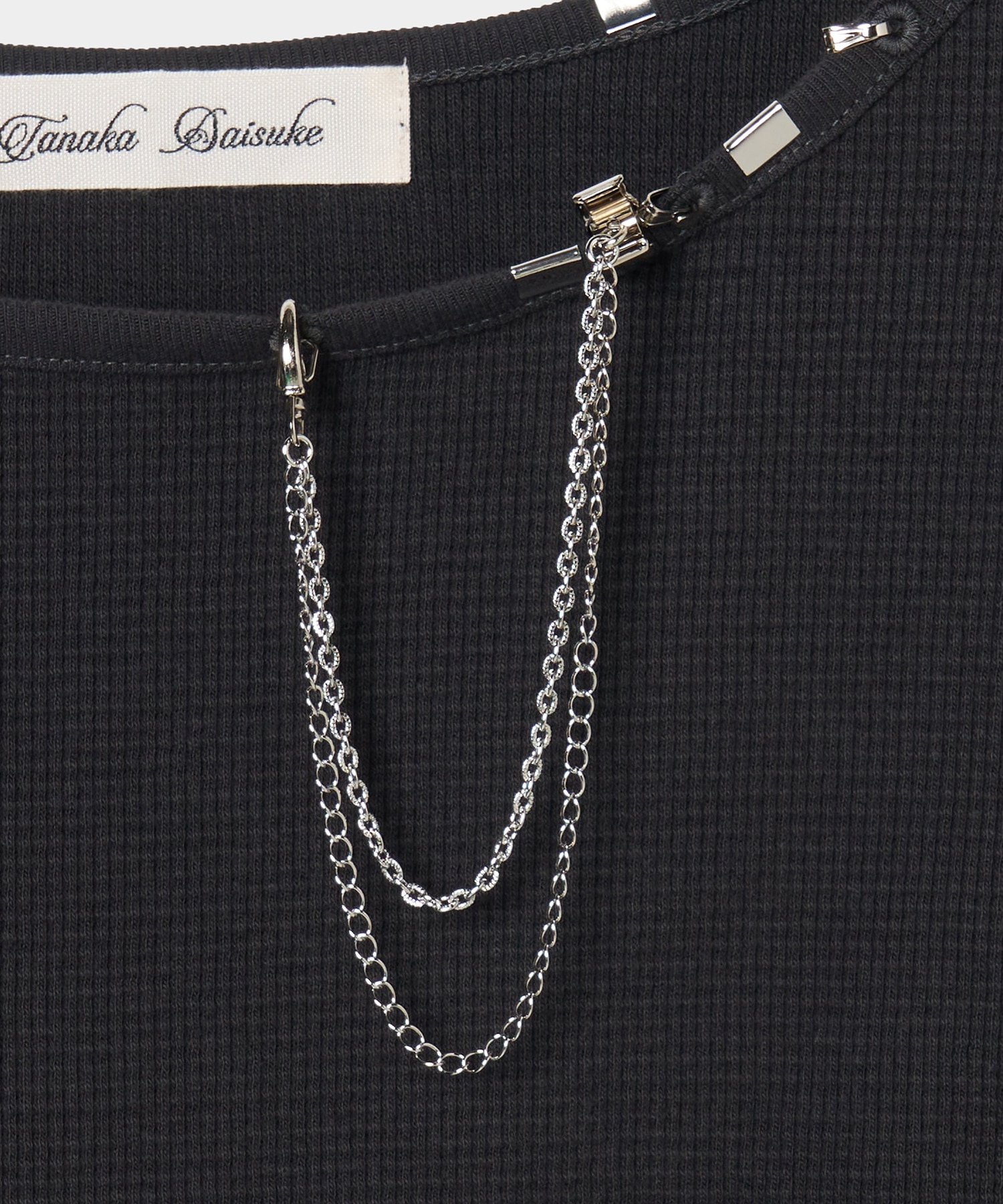 body piercing long sleeve　pullover tanakadaisuke