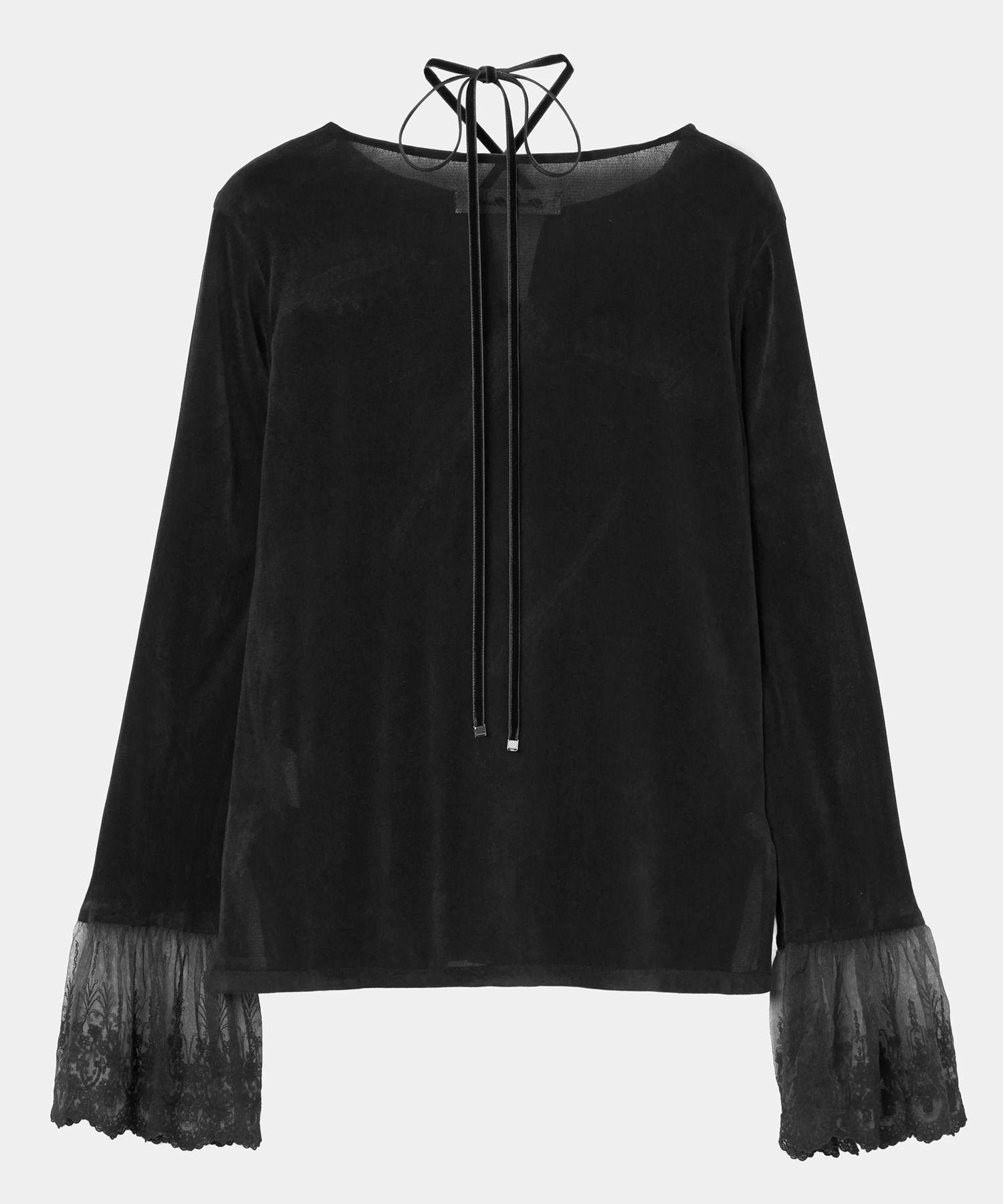 flocky tulle pullover tanakadaisuke