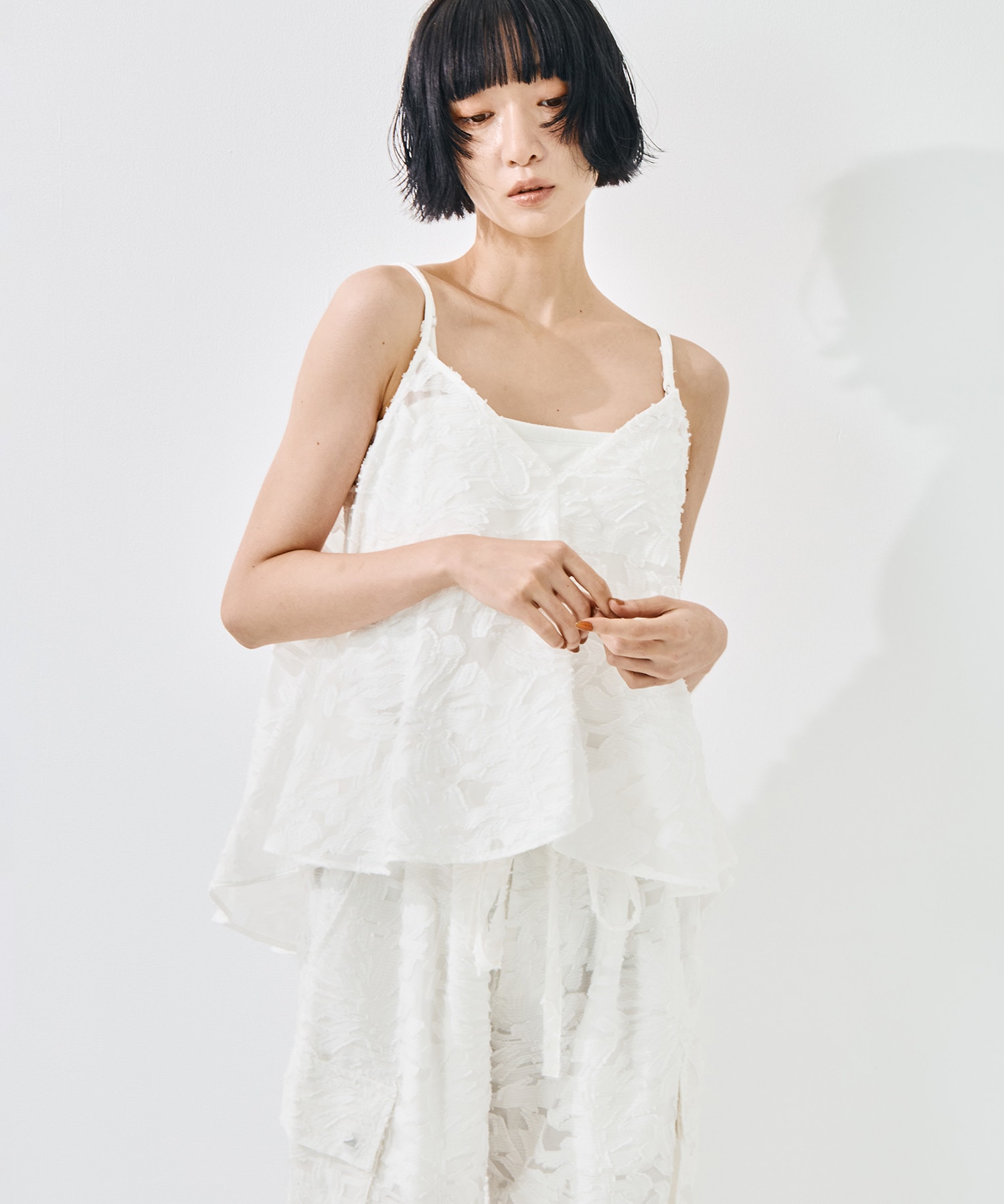 別注 立体ジャガードCAMISOLE TAAKK