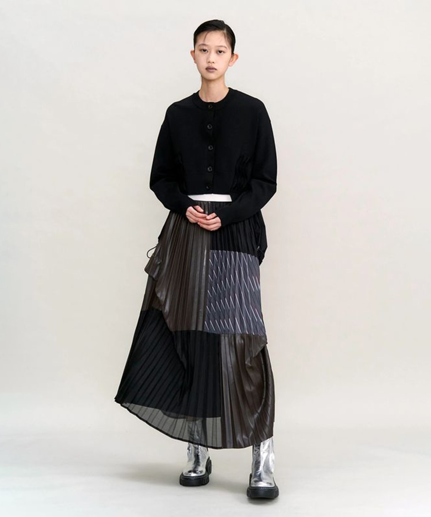 PATCHWORK PLEATS SK UN3D.