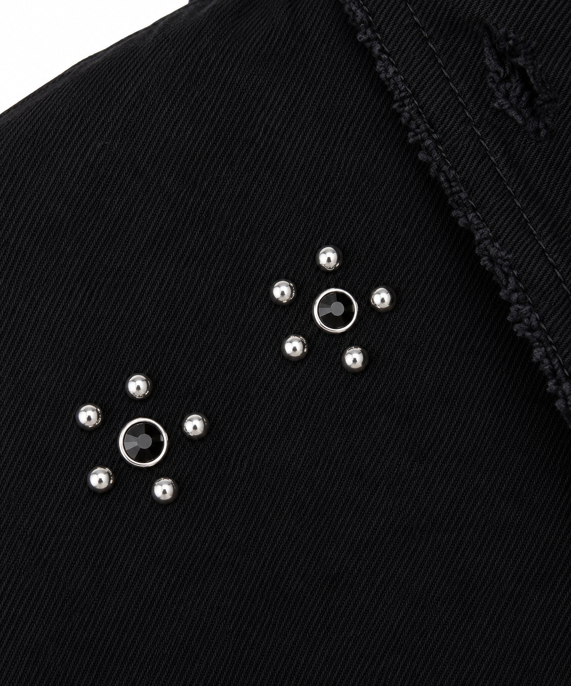 TATTOO STUDS DENIM JACKET AMERI