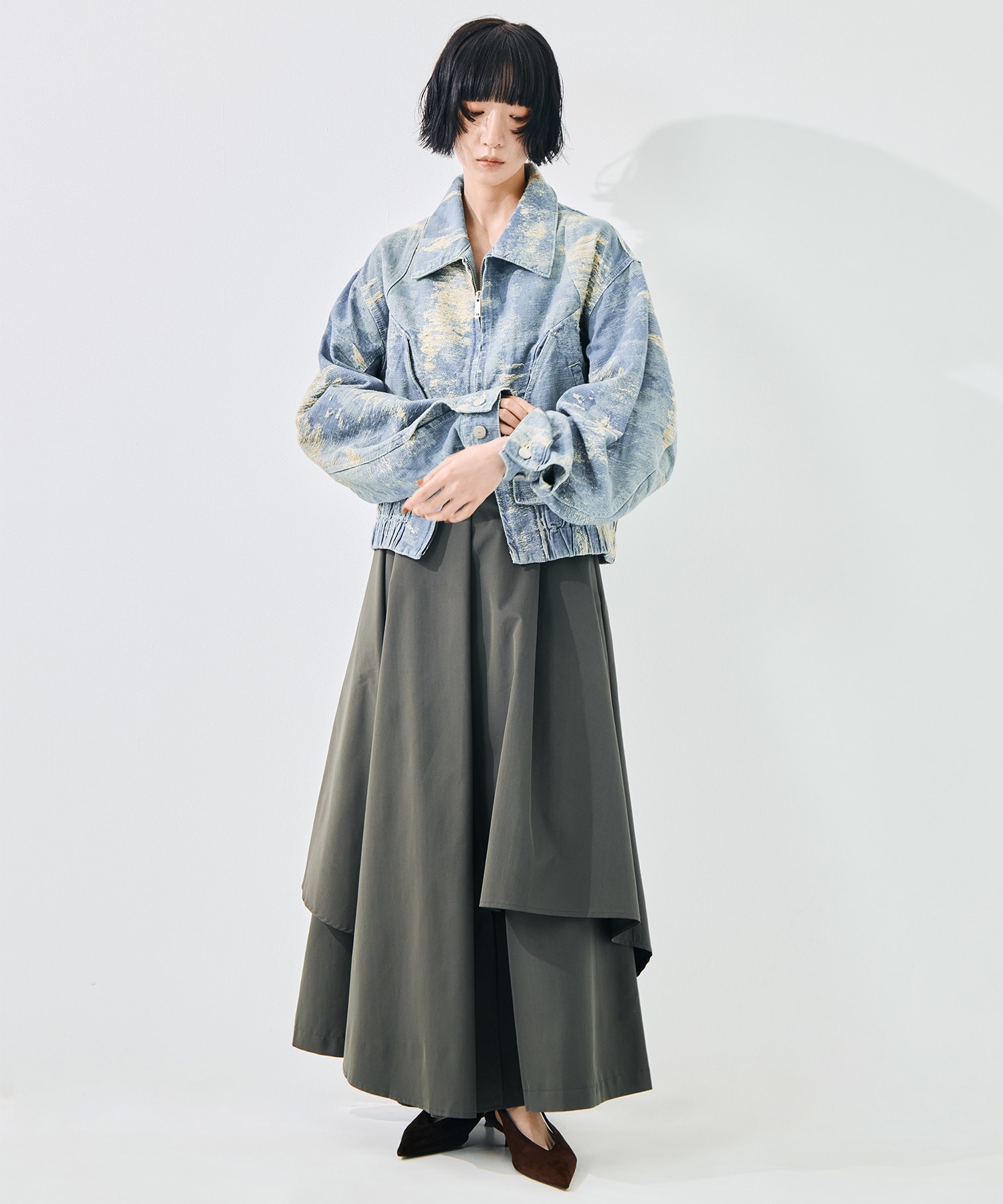 DENIM BLOUSON TAAKK