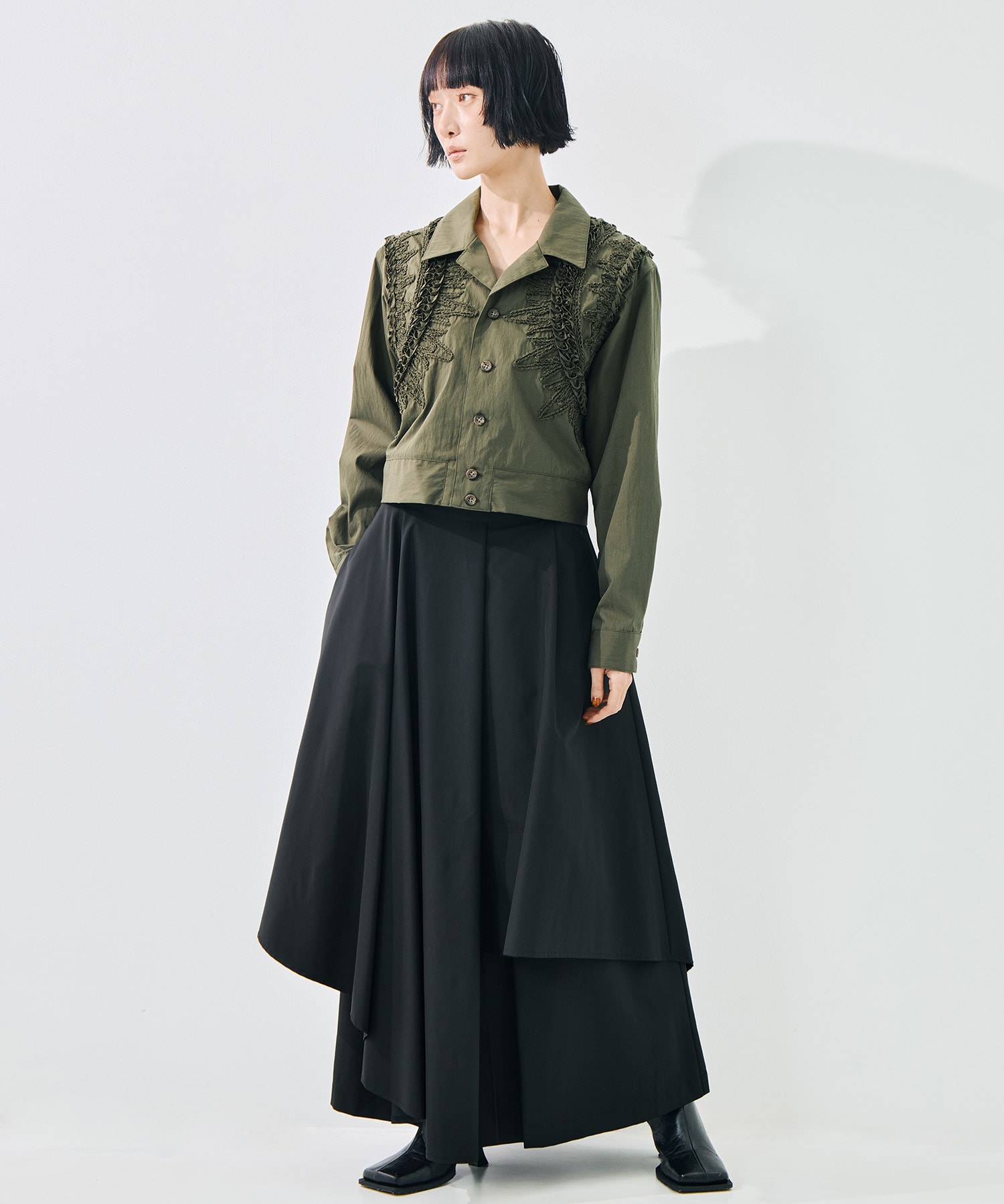 MILITARY SHIRT BLOUSON TAAKK