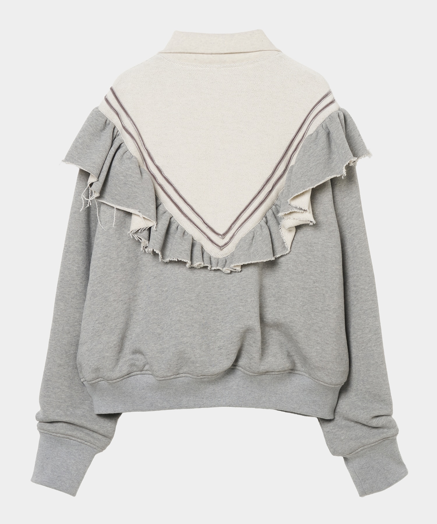 Frill Jersey Track Jacket tanakadaisuke