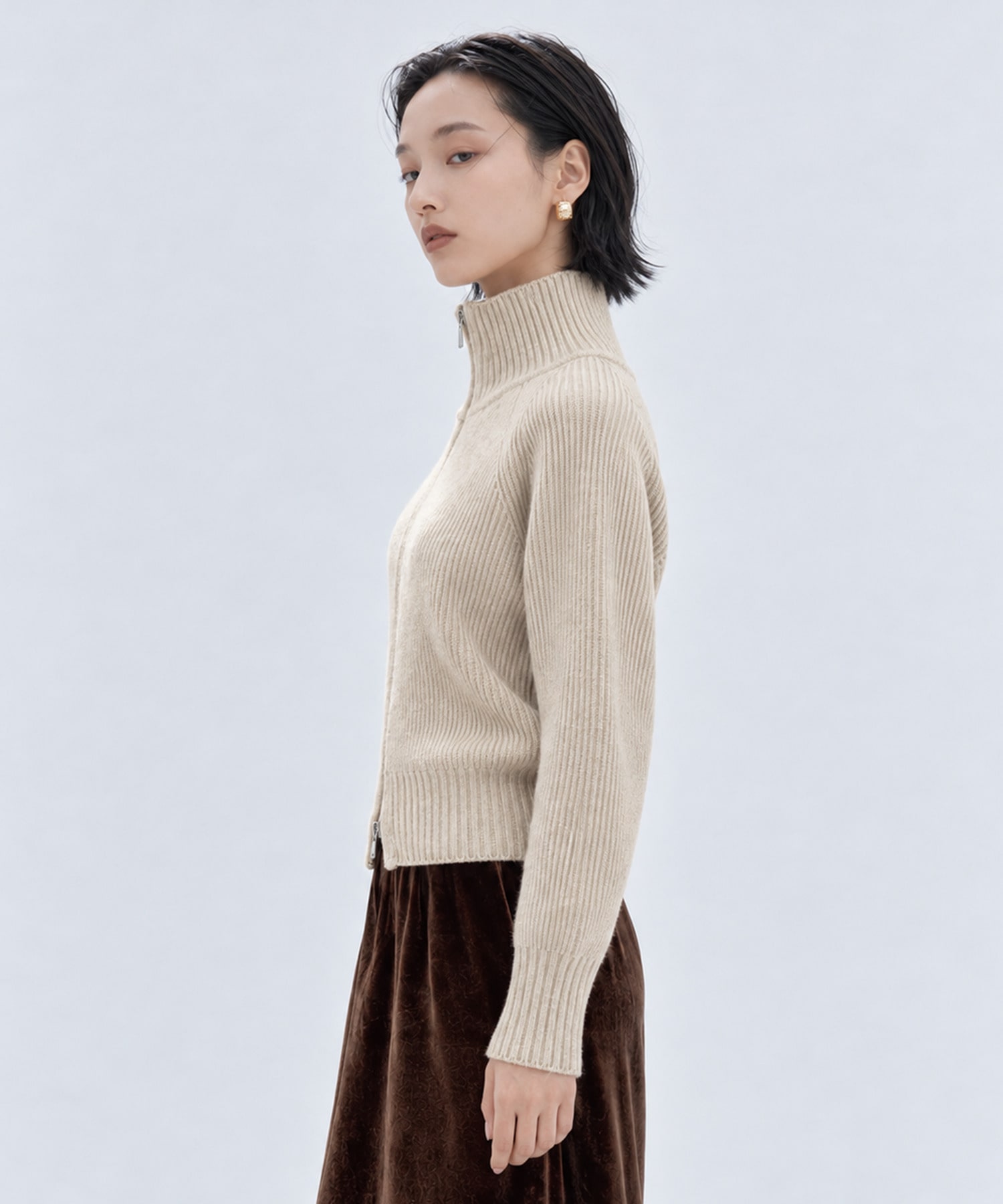Cashmere Wool Drivers Knit STUDIOUS