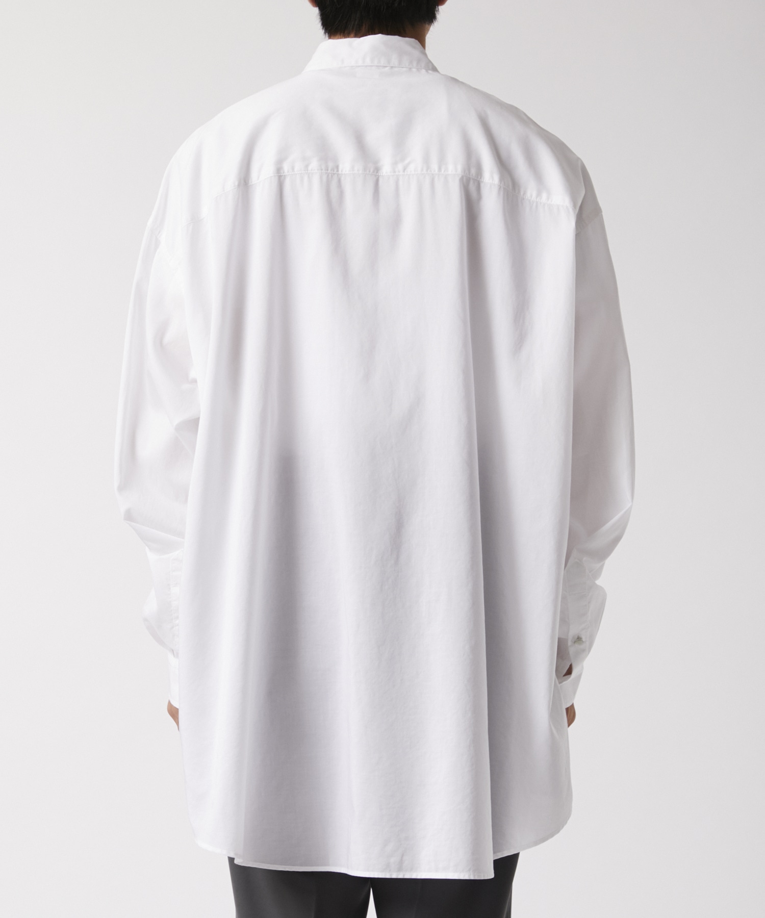 Washed Over Cotton&Silk Shirt Fujimoto