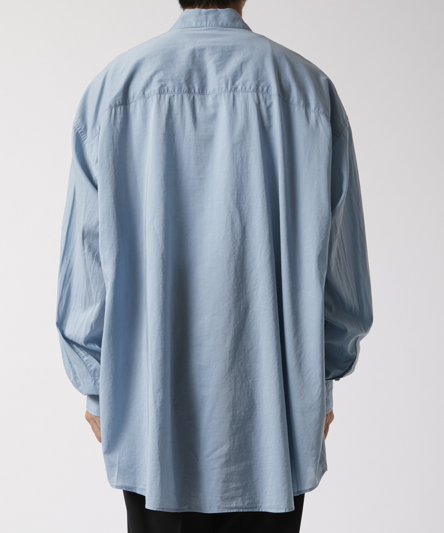 Washed Over Cotton&Silk Shirt Fujimoto