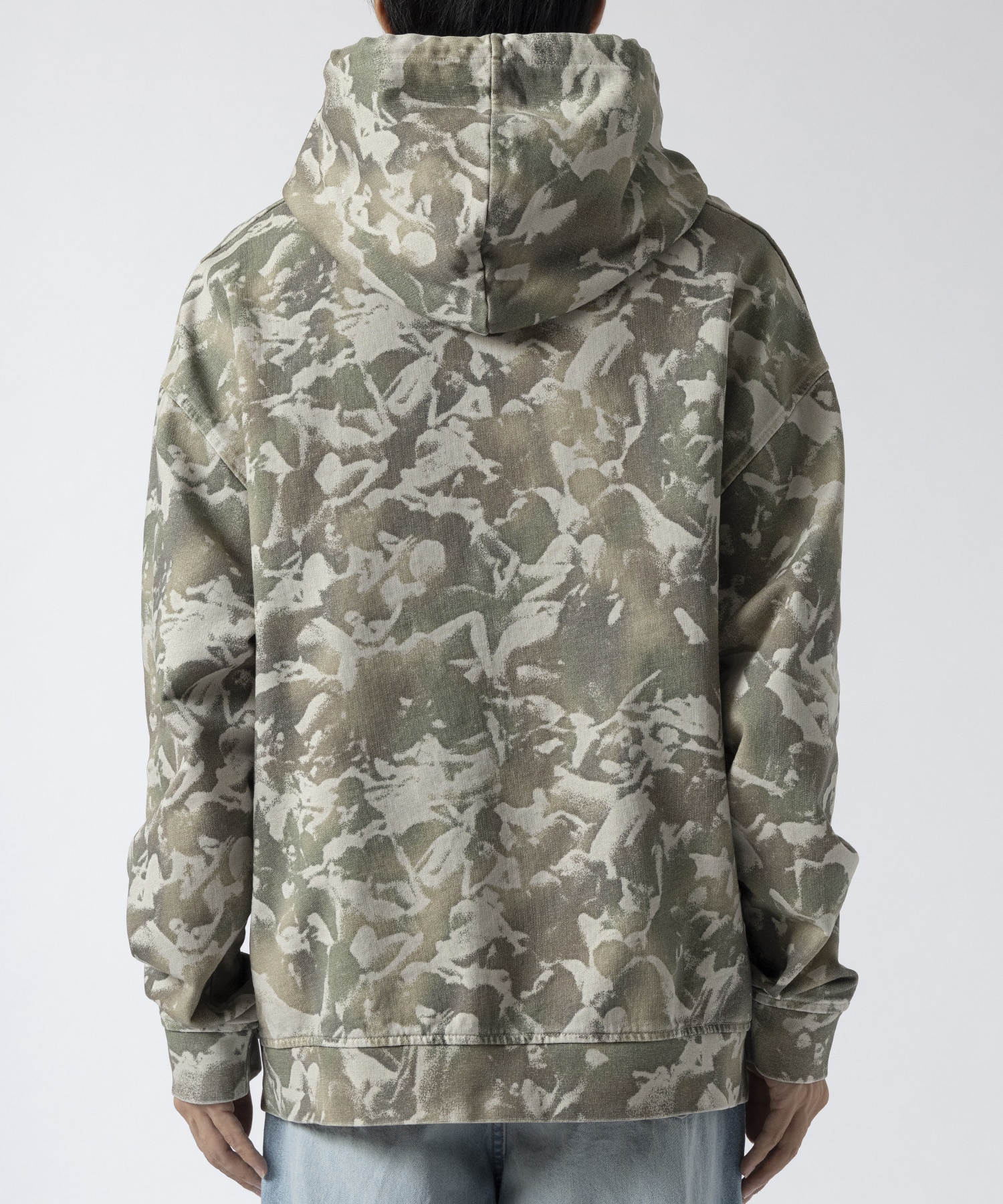 別注 Carne Camo ZIP HOODY carne bollente