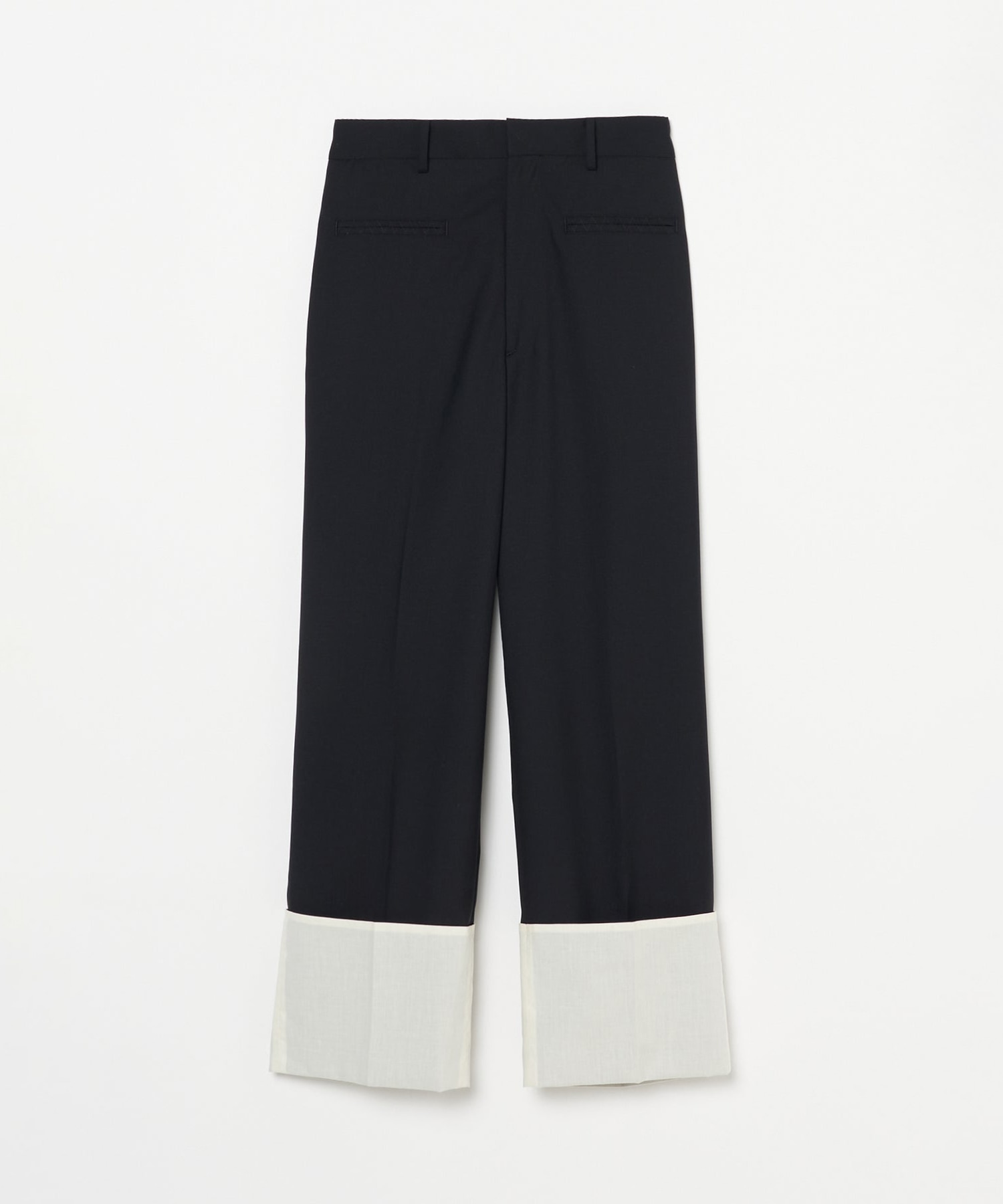 Wool Rollup Slacks INSCRIRE