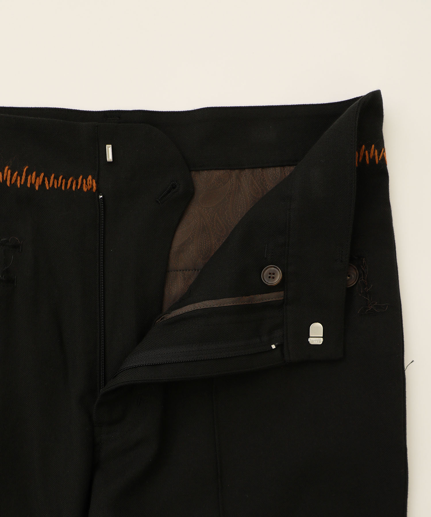 Cotton/Cashmere tapered trousers BED J.W. FORD