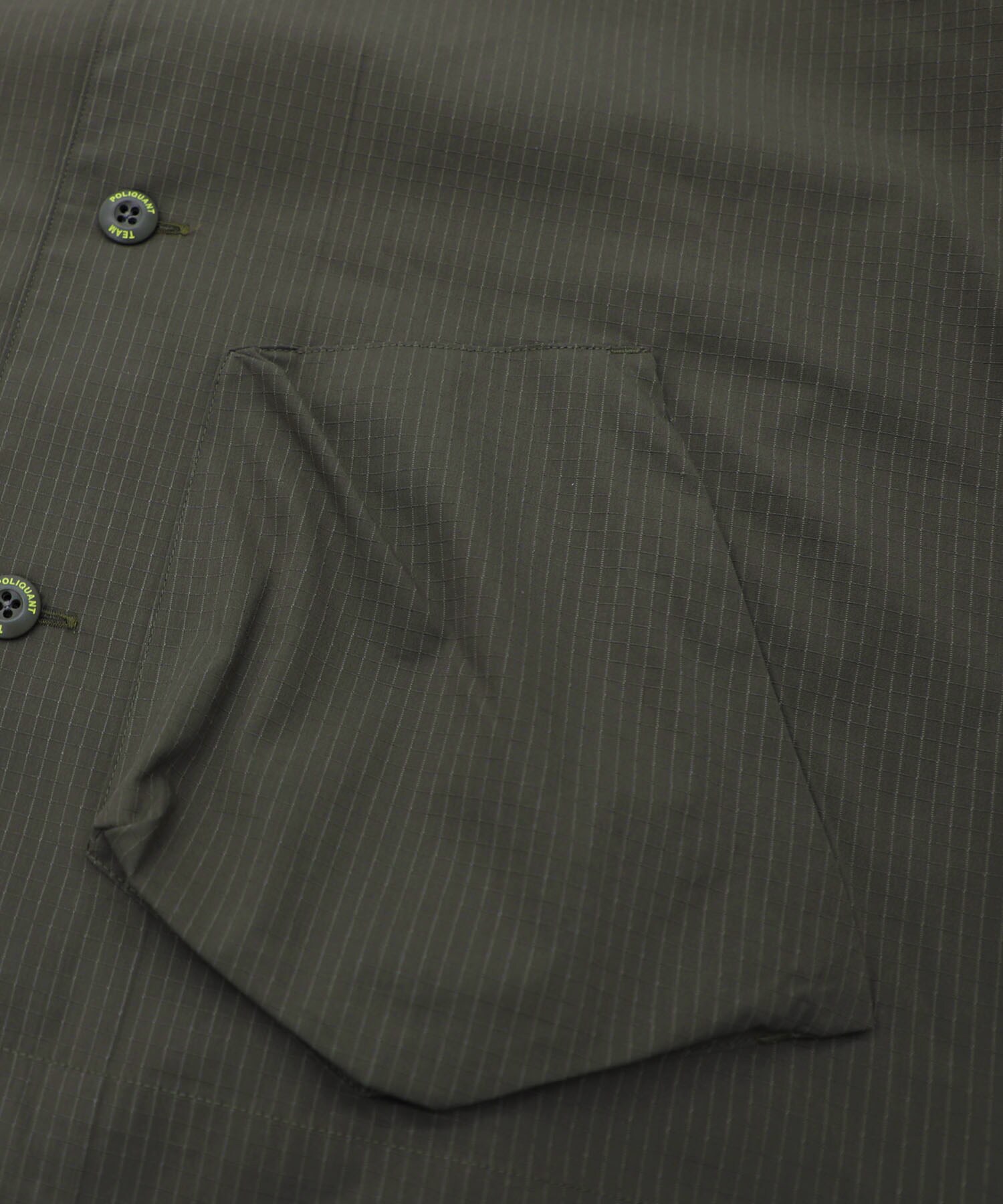 THE STRETCHED RIP-STOP S/S WORK SHIRTS POLIQUANT