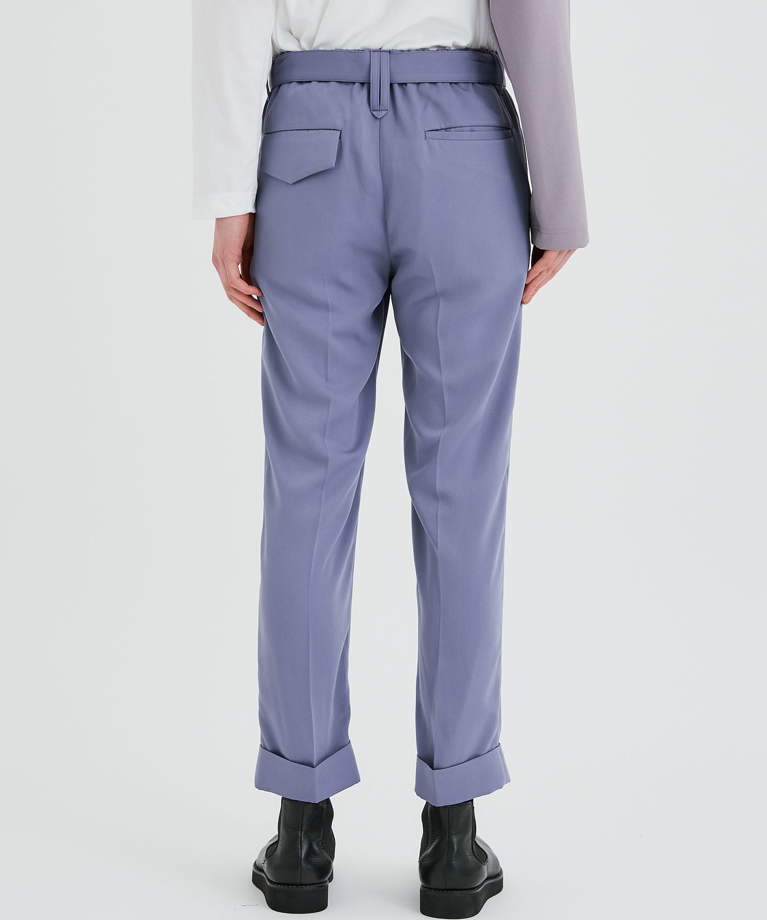 BELTED WIDE SLACKS|CULLNI(クルニ)