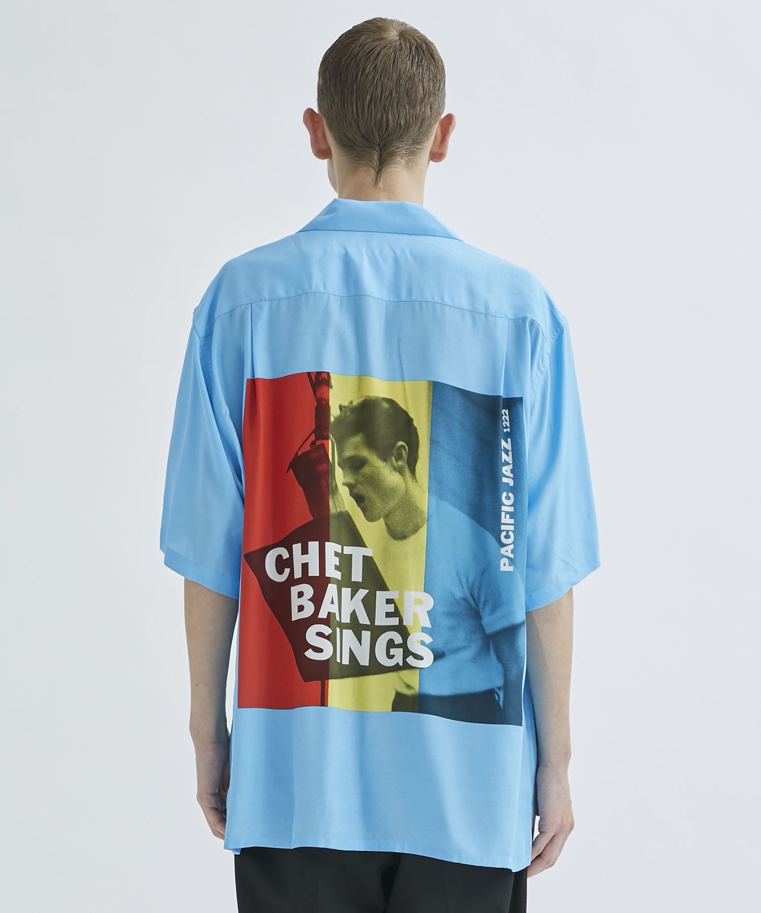 CHET BAKER / S/S HAWAIIAN SHIRT ( TYPE-1 )(S BLUE): WACKO MARIA