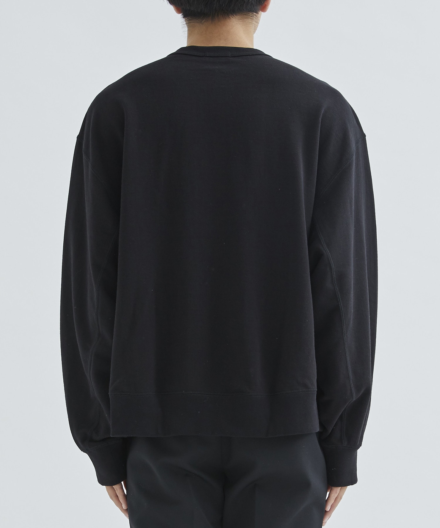 別注>PAINT SWEAT(42 BLACK): LAD MUSICIAN: MENS｜ STUDIOUS ONLINE