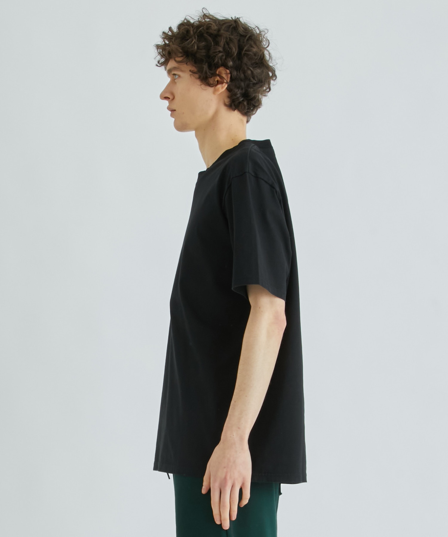 <別注>GIZA SILKY S/S TEE ATTACHMENT
