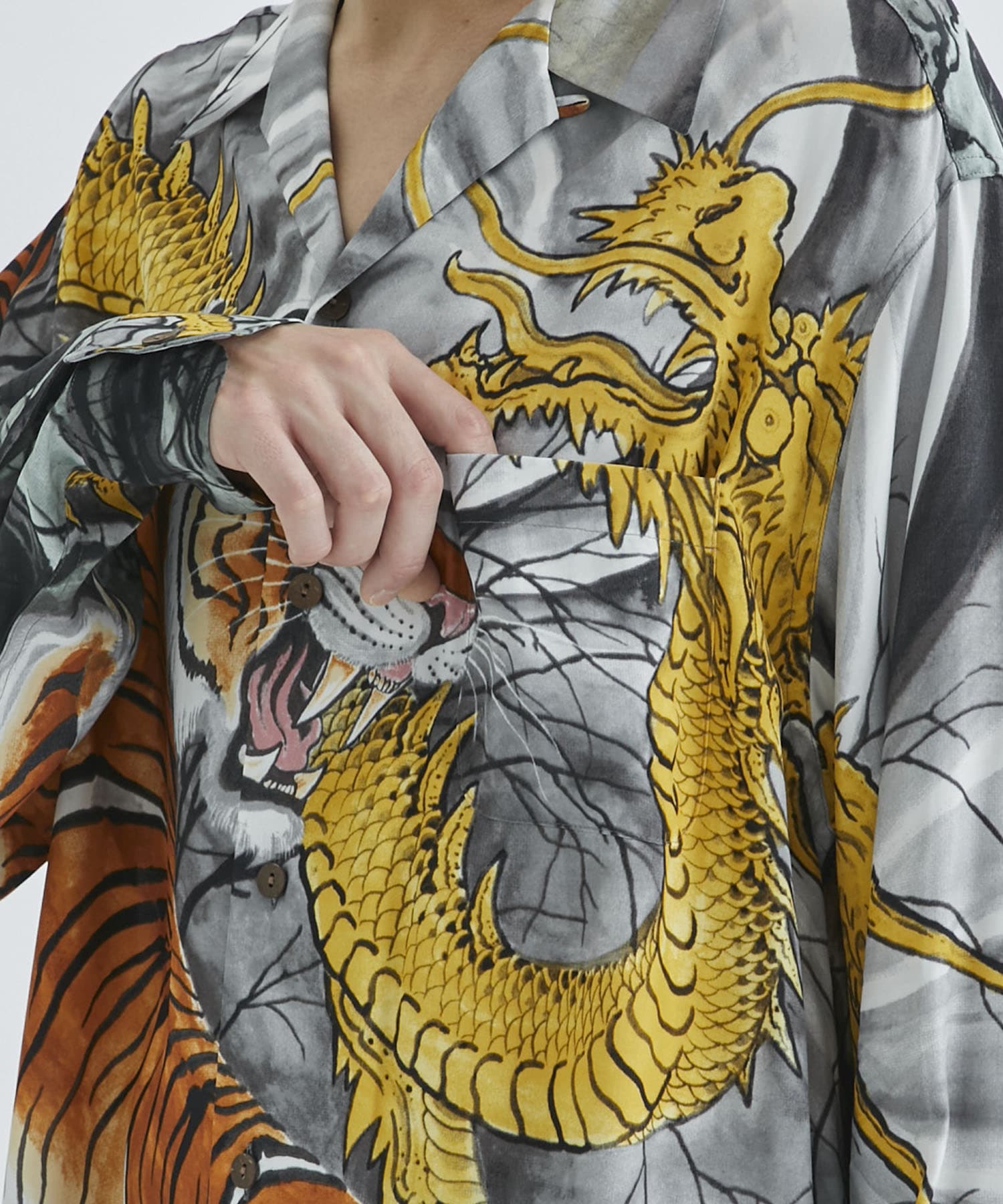 TIM LEHI / HAWAIIAN SHIRT L/S ( TYPE-3 ) WACKO MARIA