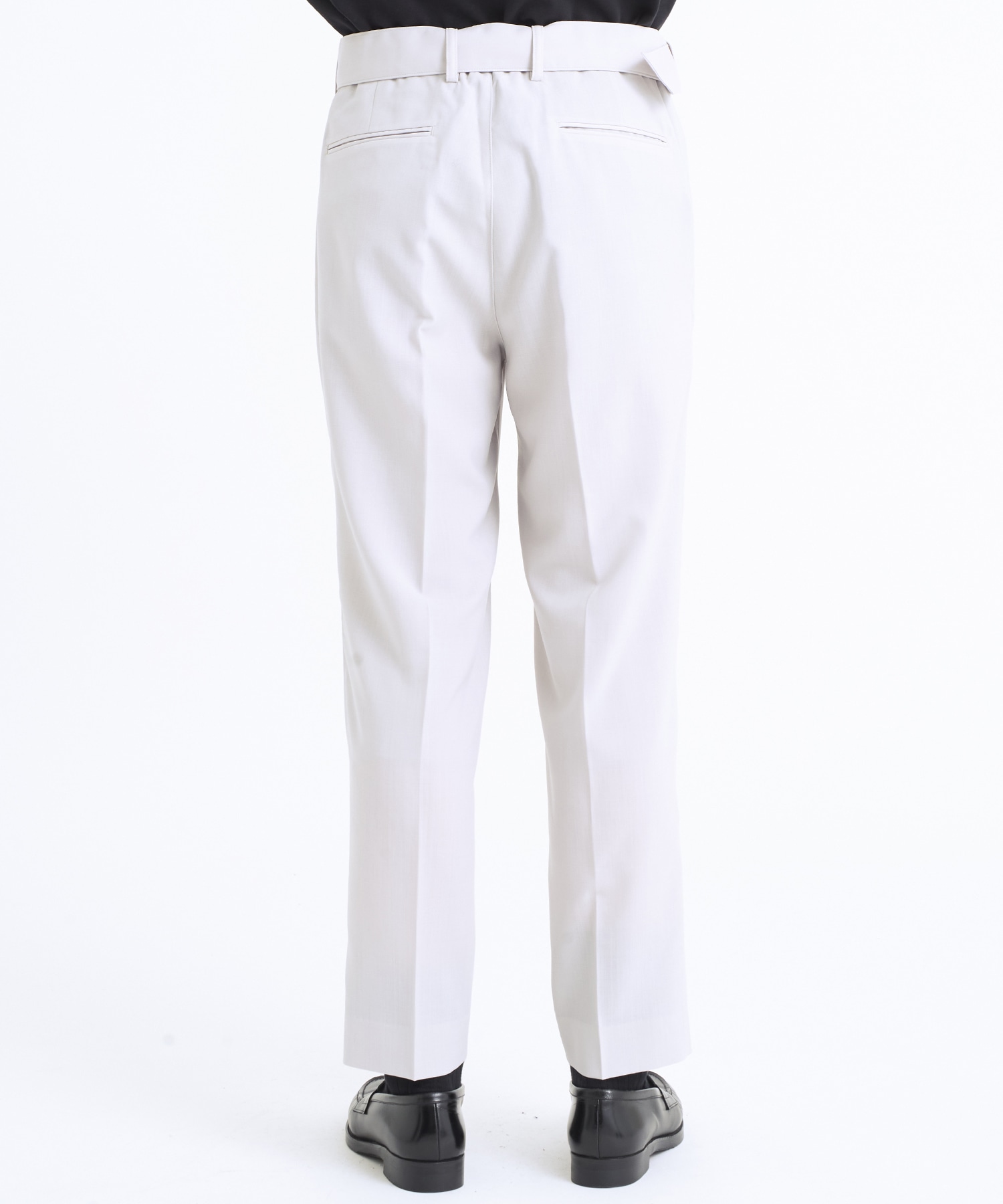 BELTED SLACKS｜CITY