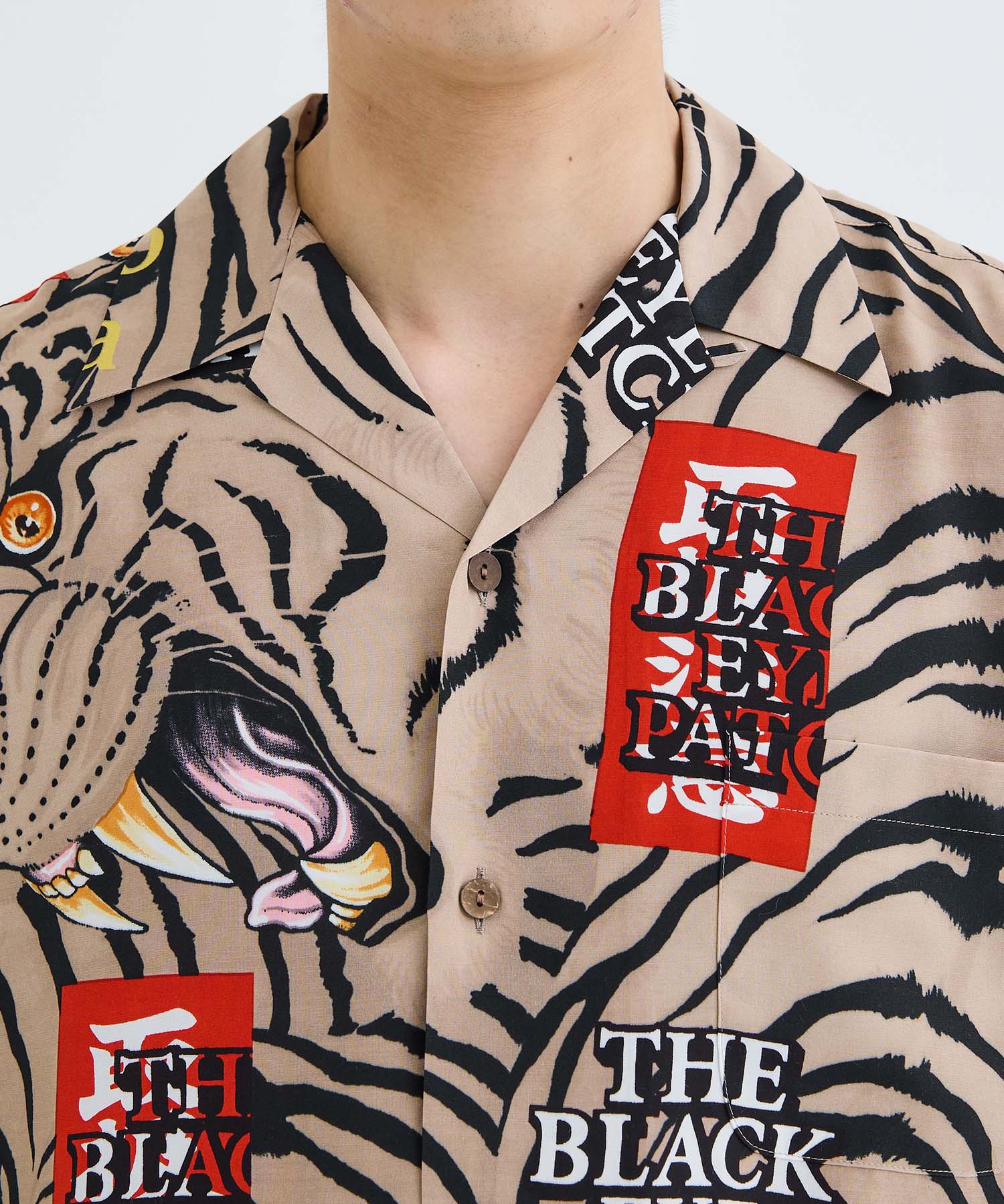 WACKOMARIA BLACKEYEPATCH HAWAIIAN SHIRT - シャツ