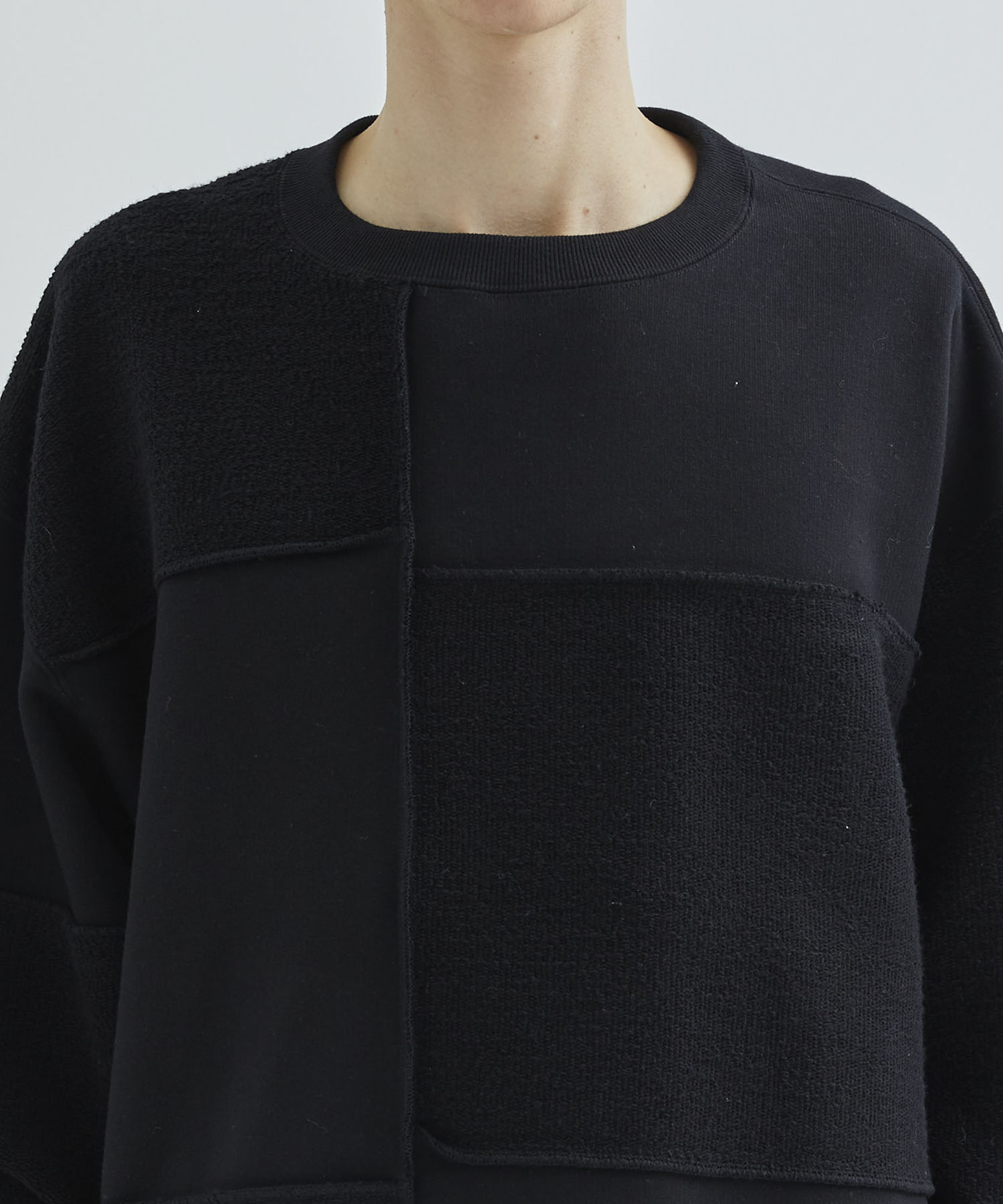 完売品」23ss Name. STUDIOUS PATCHWORK SWEAT | finiscapital.com