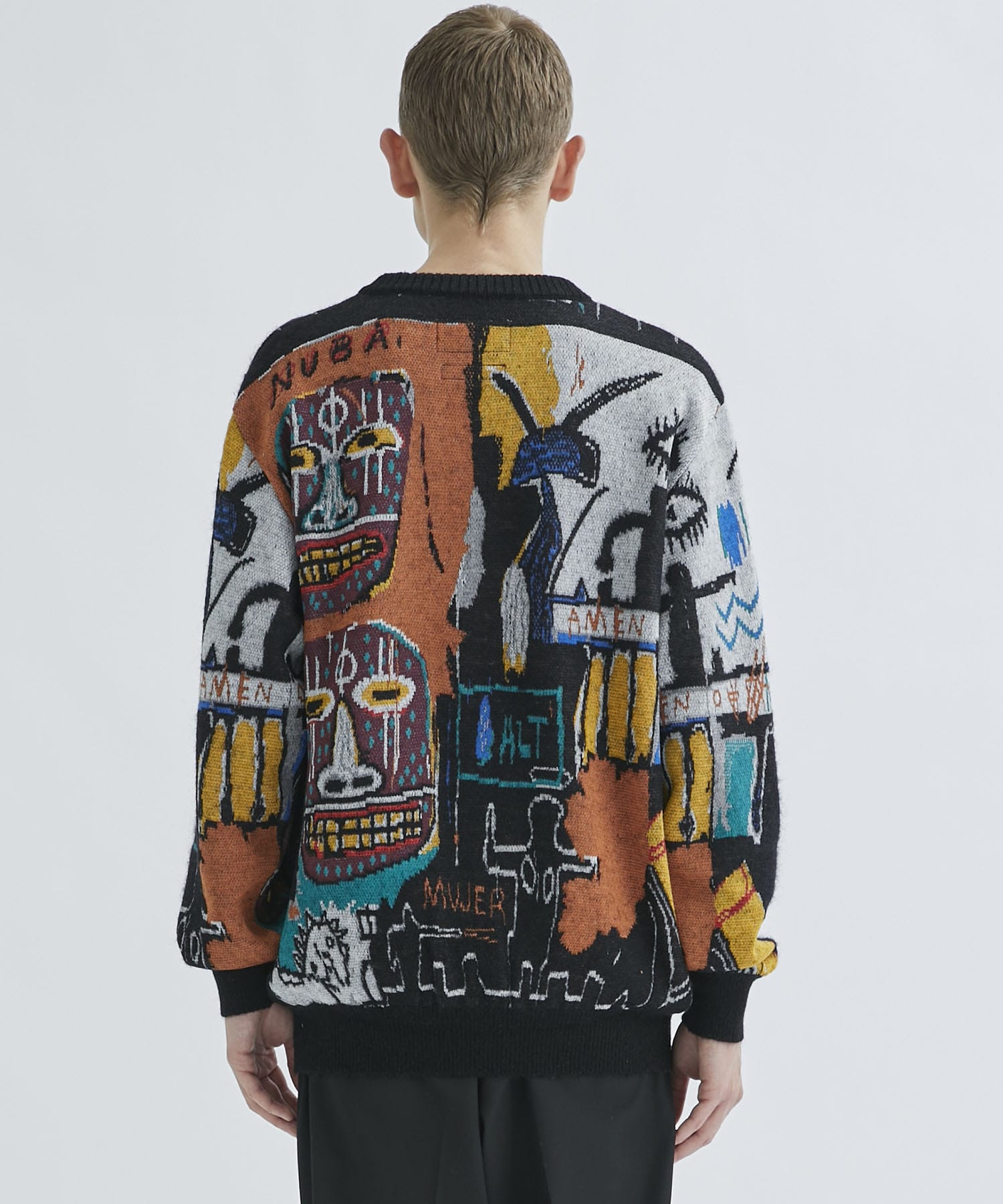 JEAN-MICHEL BASQUIAT / CREW NECK SWEATER ( TYPE-2 )｜WACKO MARIA