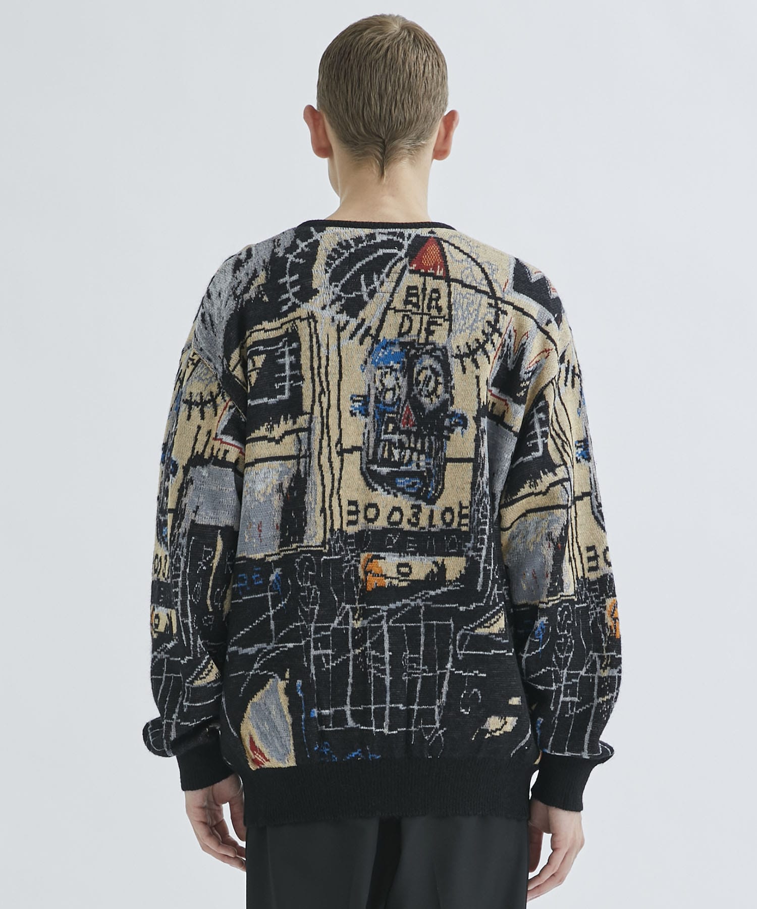 JEAN-MICHEL BASQUIAT / CARDIGAN ( TYPE-1 )｜WACKO MARIA