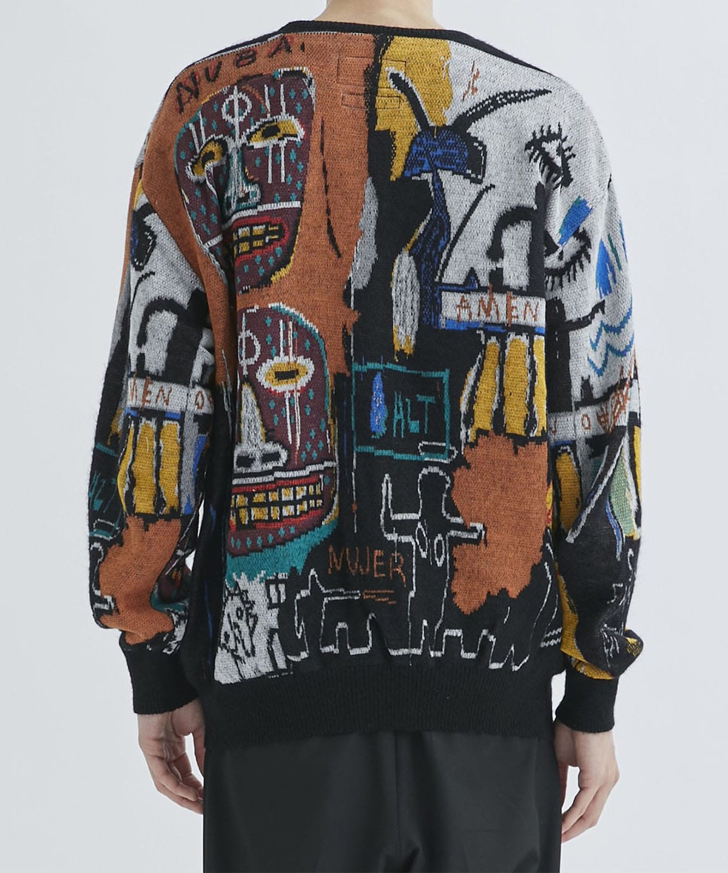 JEAN-MICHEL BASQUIAT / CARDIGAN ( TYPE-2 )｜WACKO MARIA