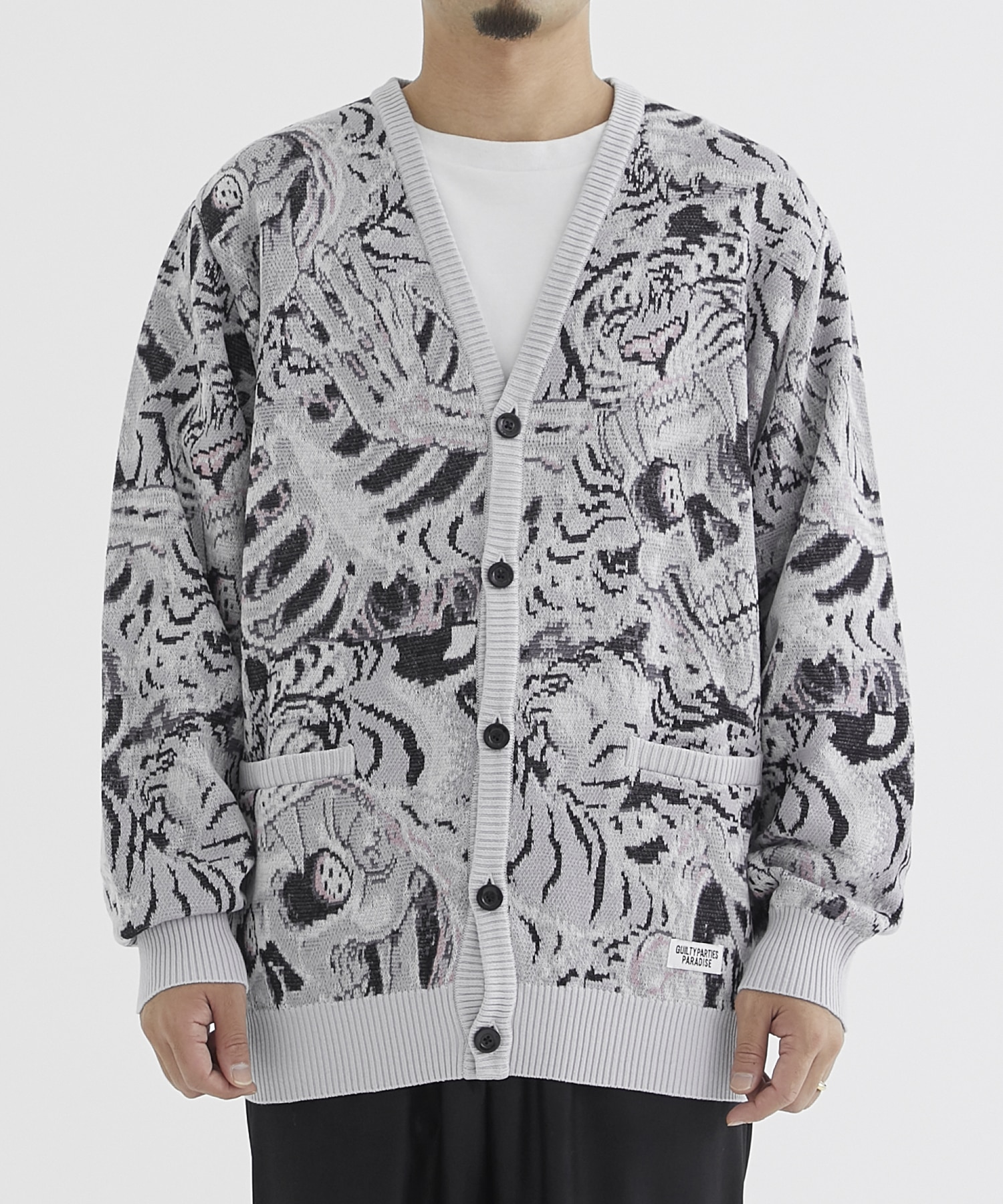 TIM LEHI / JACQUARD CARDIGAN ( TYPE-2 )