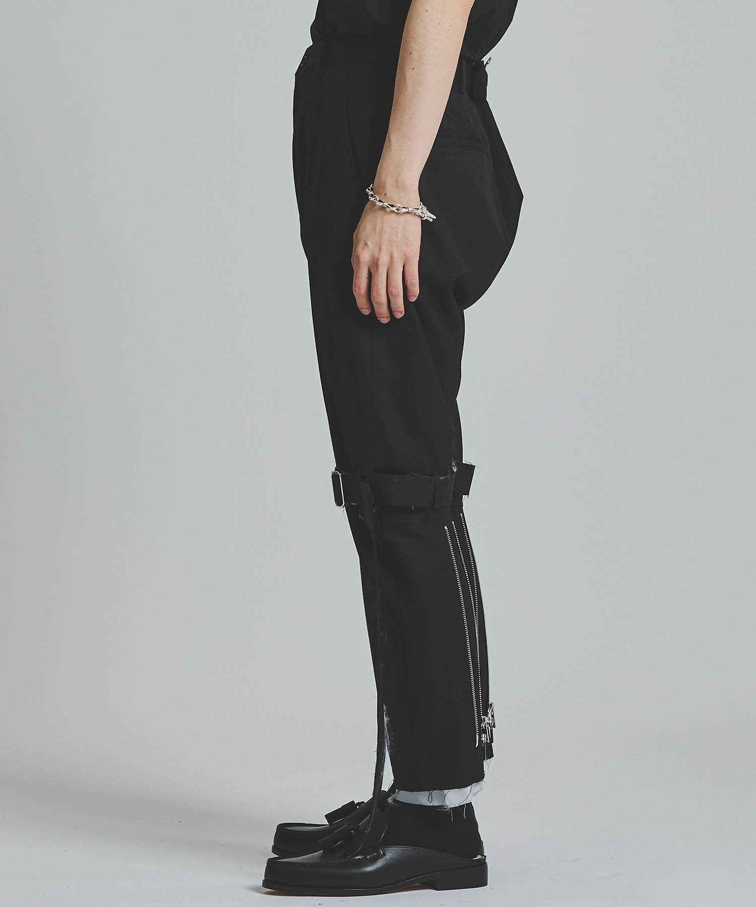 Classic bandage pants(S BLACK): sulvam: MENS｜ STUDIOUS ONLINE公式 