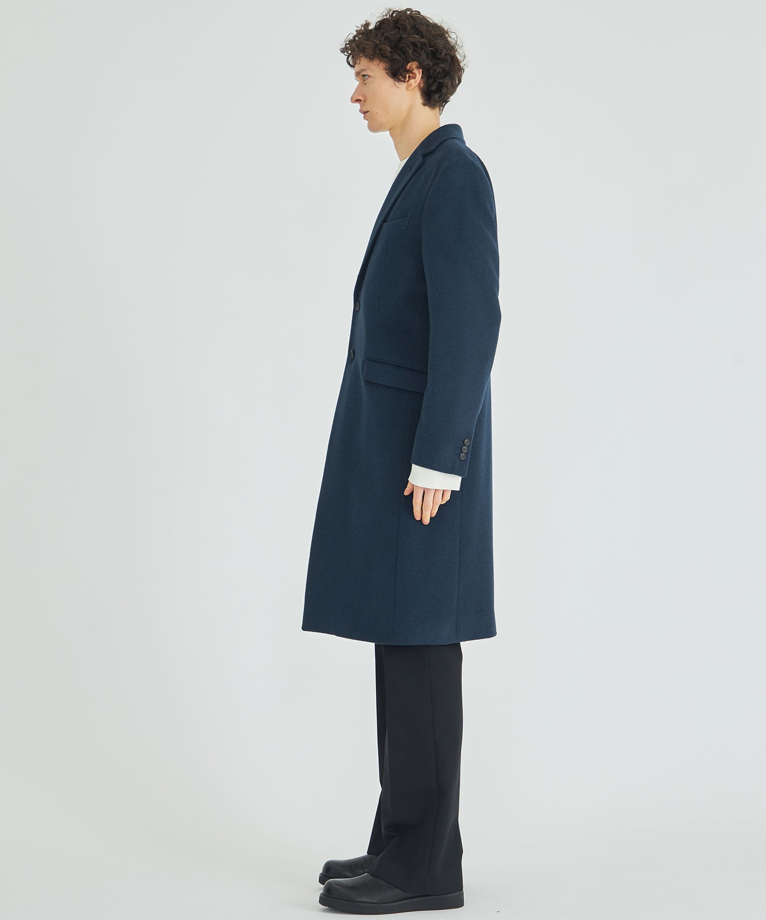 CASHMERE SINGLE CHESTER COAT | BESPOKE TOKYO