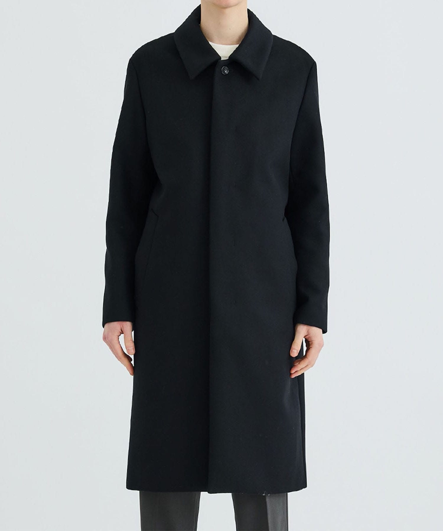 〈別注〉WOOL CASHMERE BALMACAAN COAT ATTACHMENT