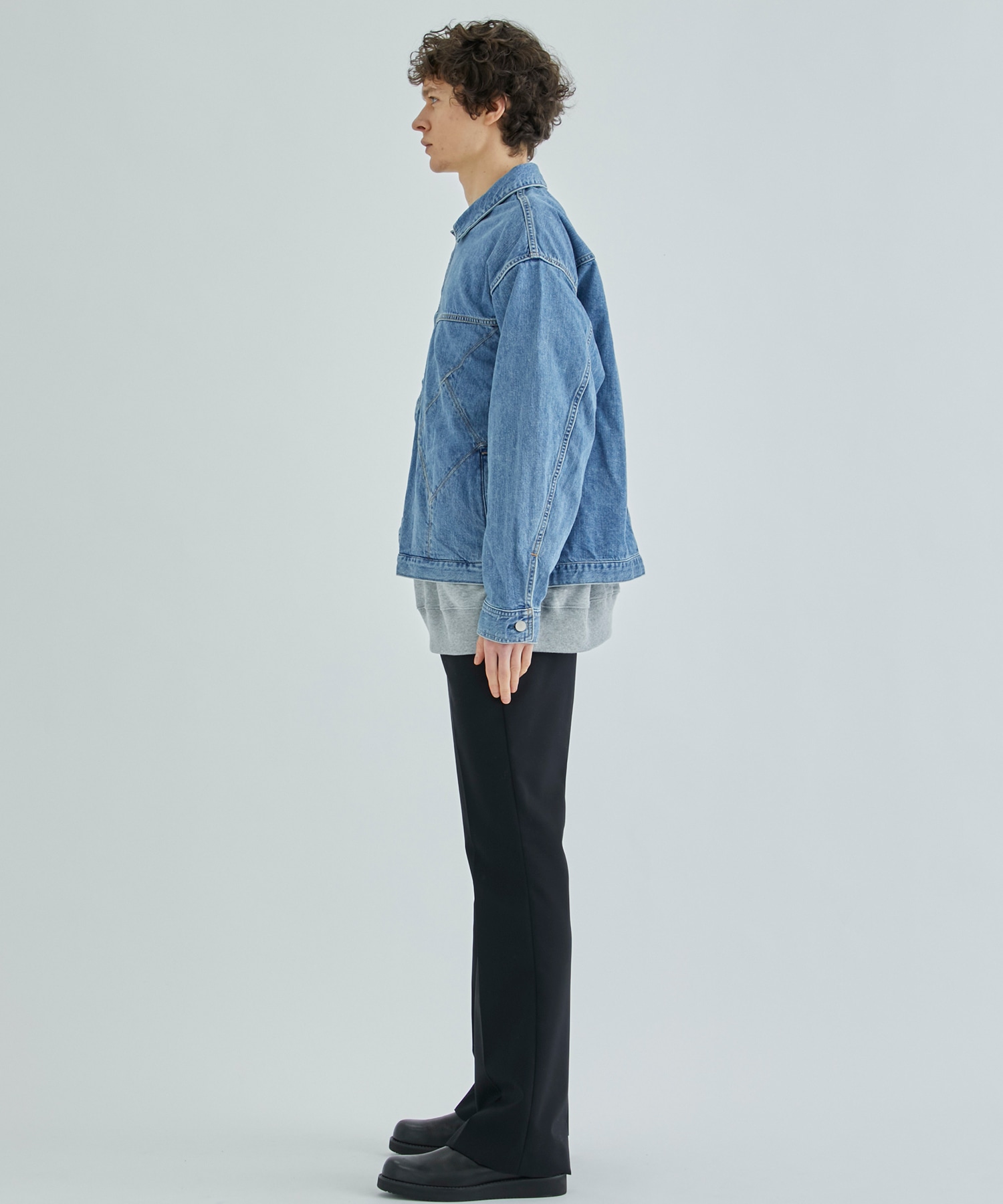 PANEL DENIM JACKET | JieDa